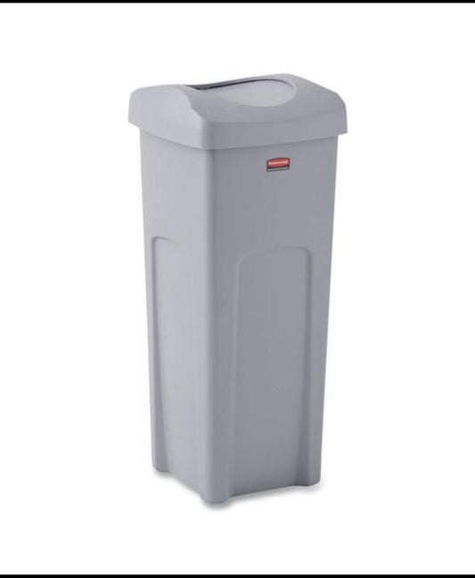 New Other Rubbermaid Commercial 23Gal Universal Plastic Trash Can W/ Swing Lid
