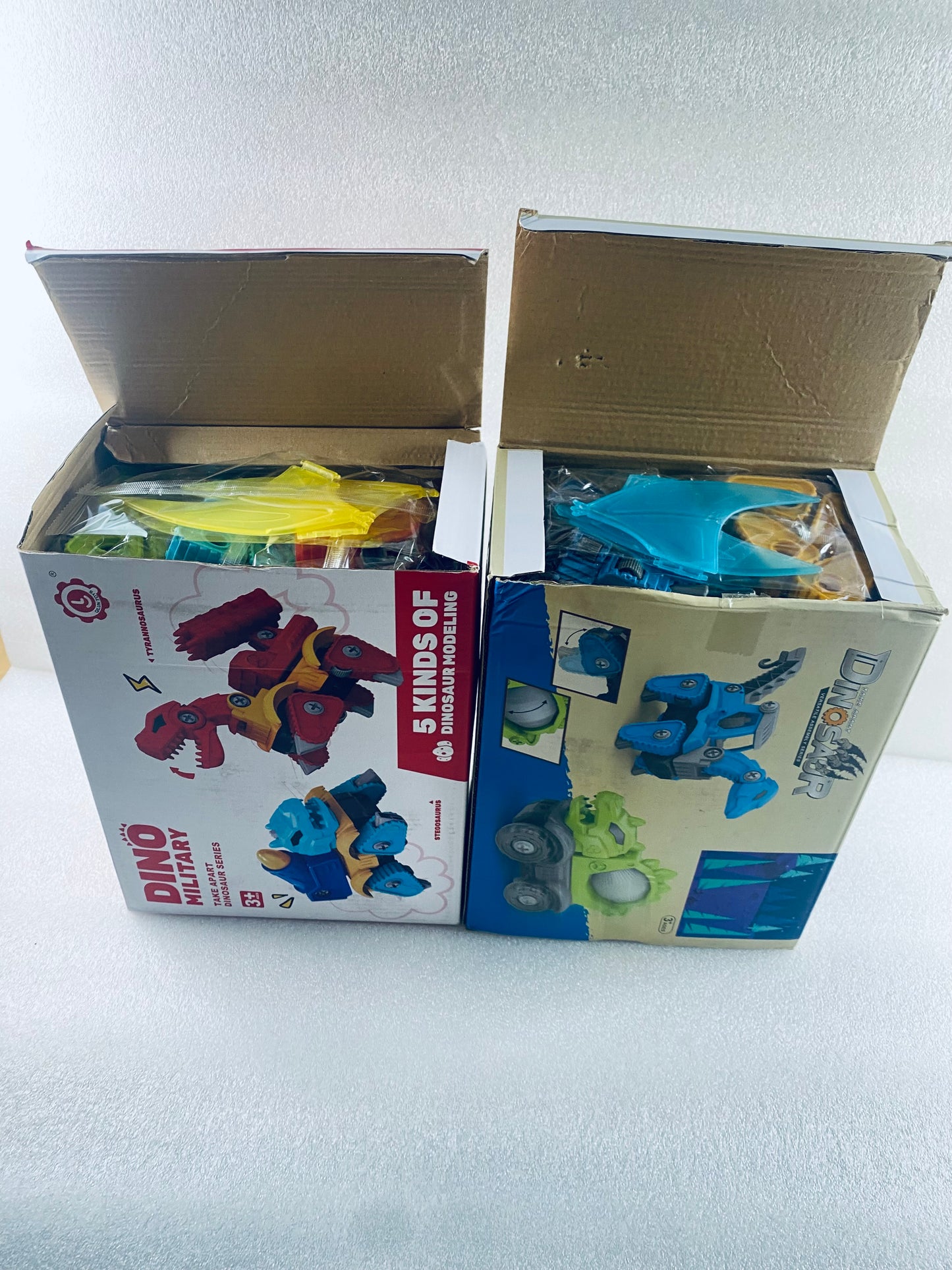 Lot Of 2 New Other Dinosaur Toy Building Take Apart Kits