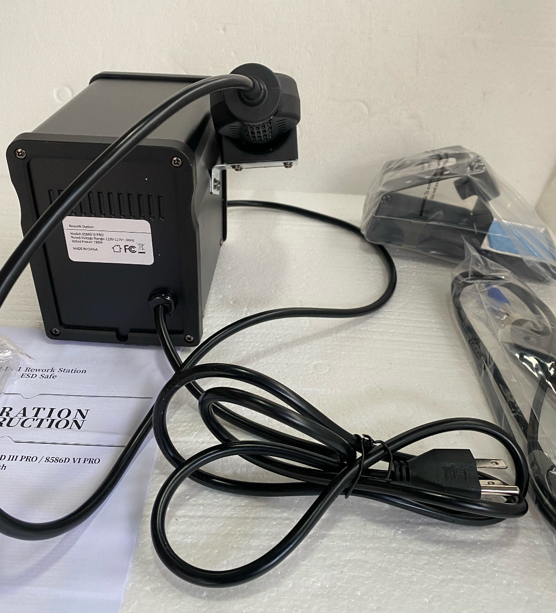 New Silverflo Thermostatic Hot Air Soldering/Rework Station With Temp Adjustment