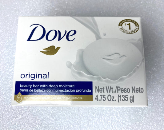 Lot Of 48 - New Dove Original Beauty Bar With Deep Moisture Soap, 4.75 oz Each