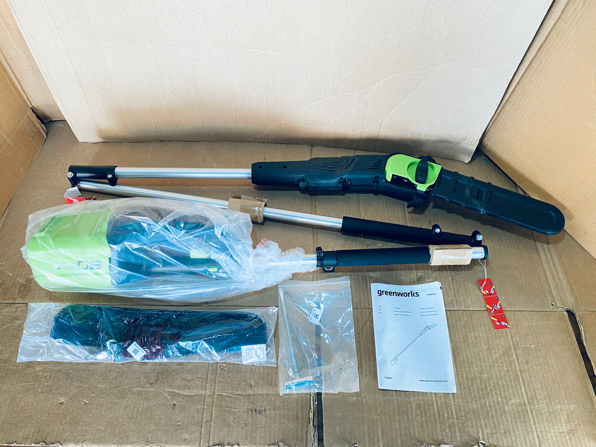 New Other Greenworks 80V 10" Cordless Polesaw For Pruning & Trimming Branches