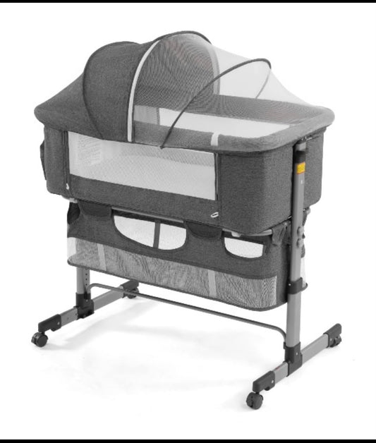 new Other - Baby Crib Side Bed S-FD01, Gray