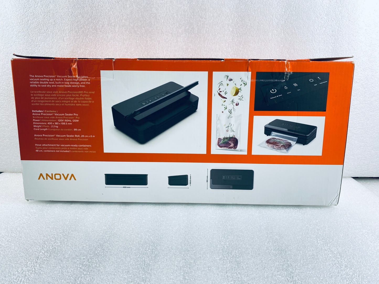 New Other Anova Black Precision Vacuum Sealer Pro
