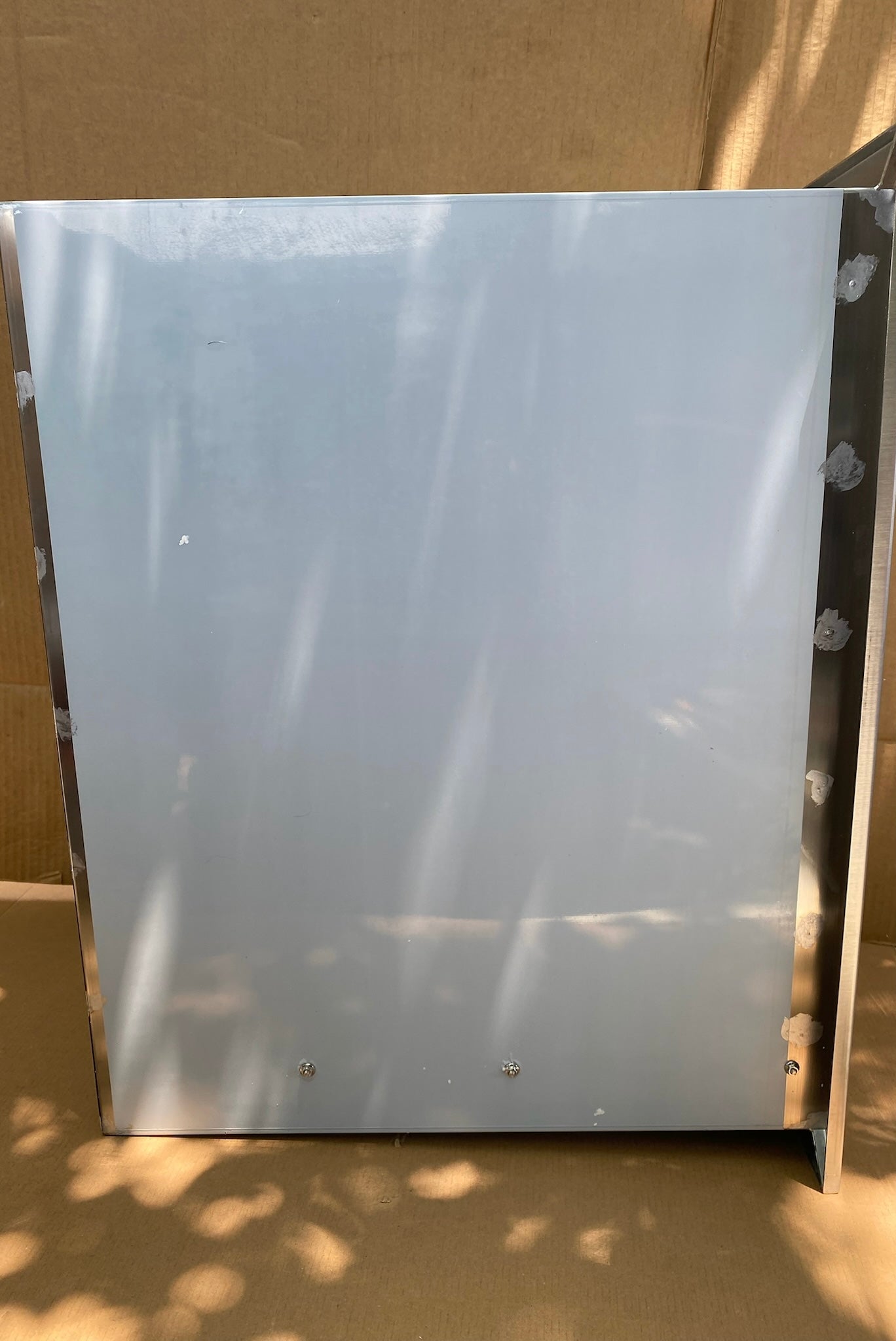 New VEVOR Pull Out Drawer Trash Bin With Sliding Rails In Stainless Steel