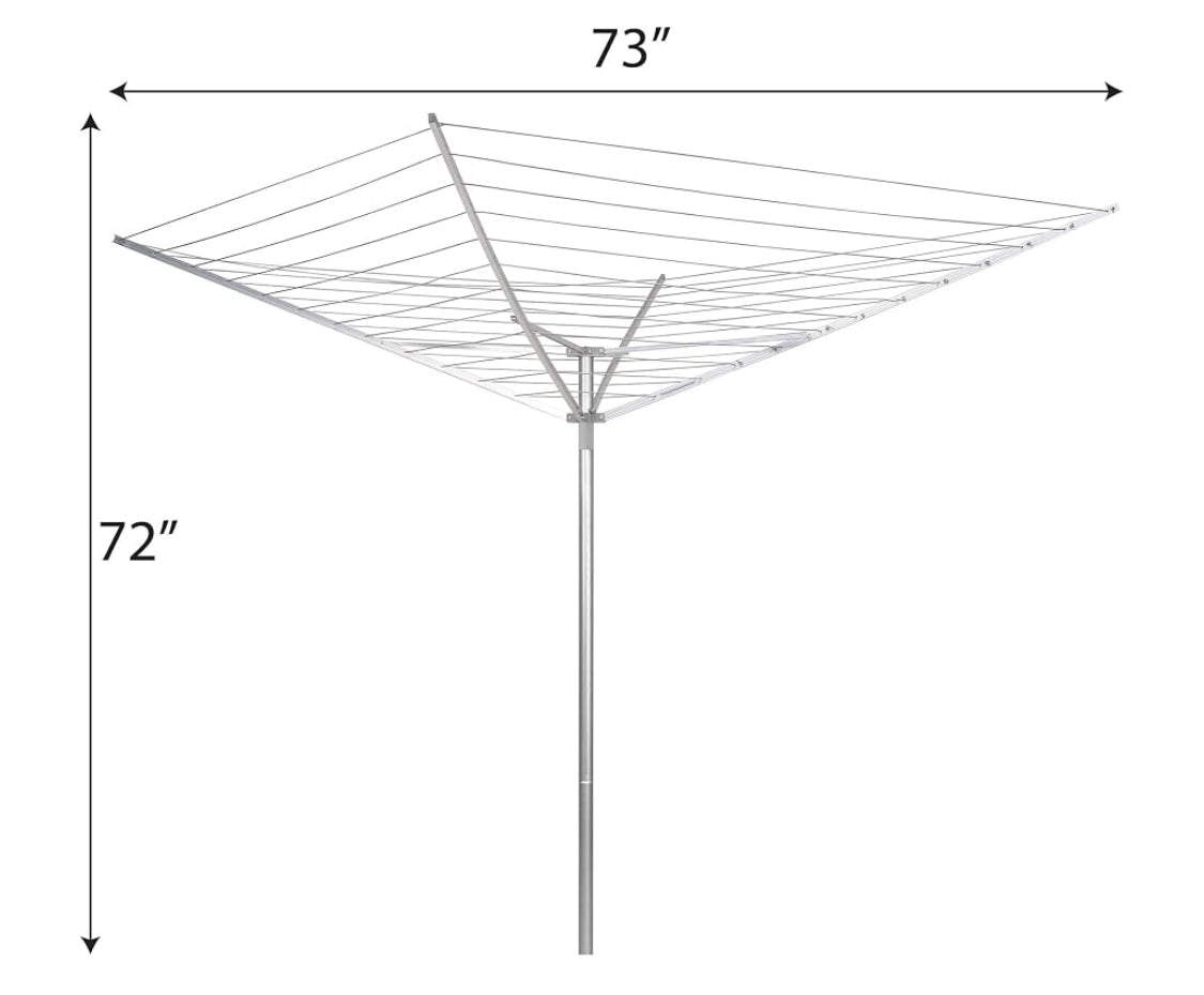New Other Household Essentials Collapsible Umbrella Clothesline Outdoor Dryer