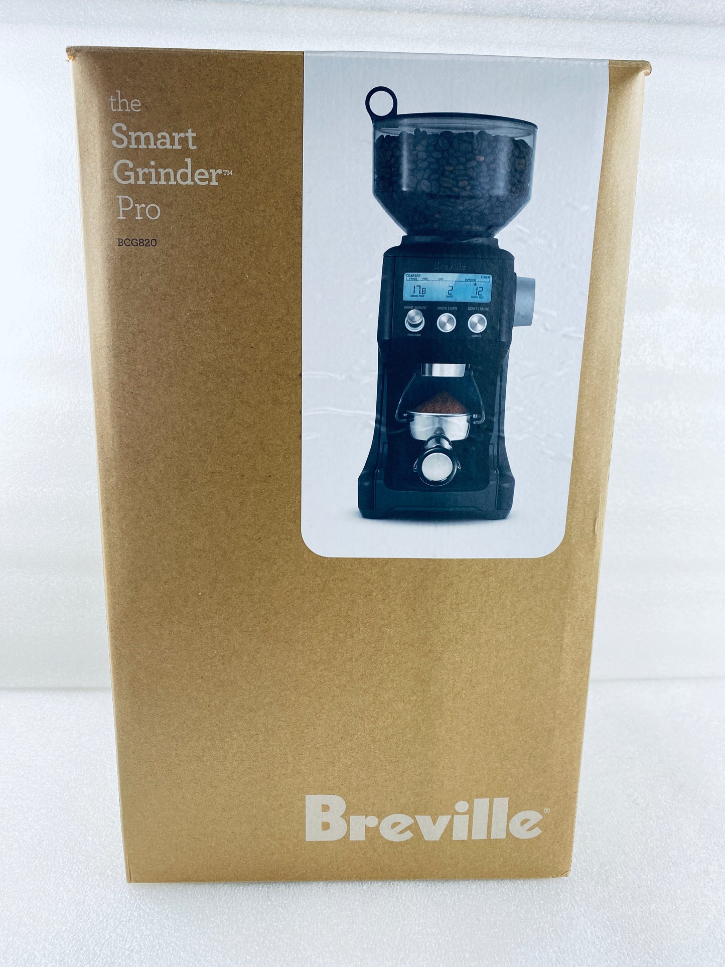 New Other Breville Coffee & Espresso Bean Smart Grinder Pro, Black Truffle