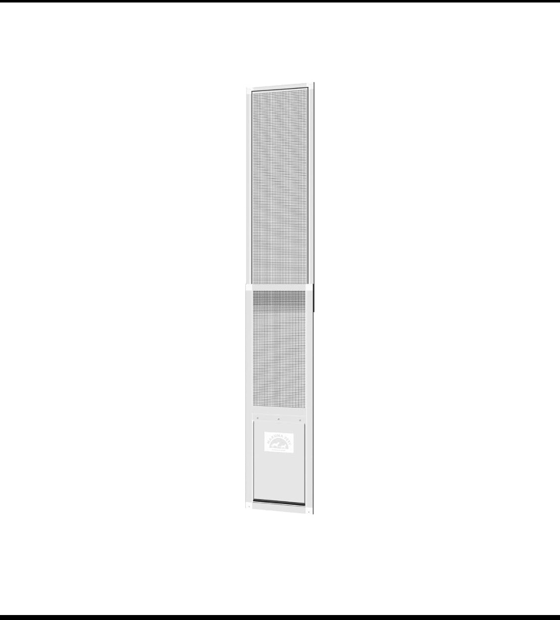 New Open Box Hakuna Pets V2 Patio Pet Door Screen Insert Panel For Sliding Doors