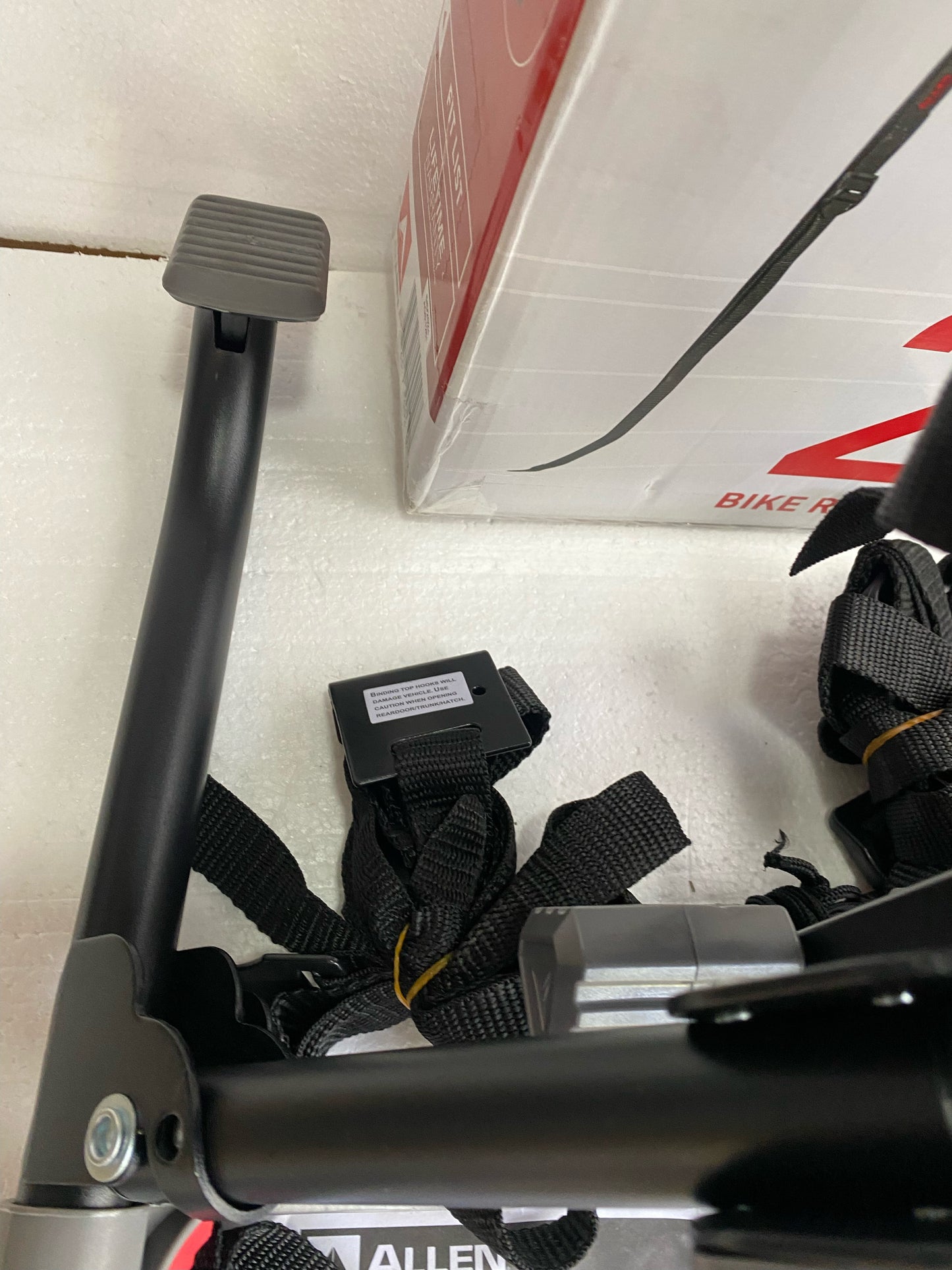 New Other Allen Sports Ultra Compact Folding 2-Bike Trunk Mount Rack, Black