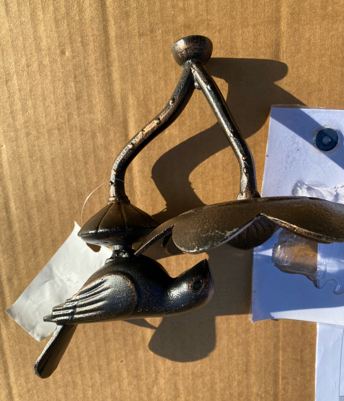 New Other Christopher Knight Home Anessa Aluminum & Iron Bird Bath, Shiny Copper