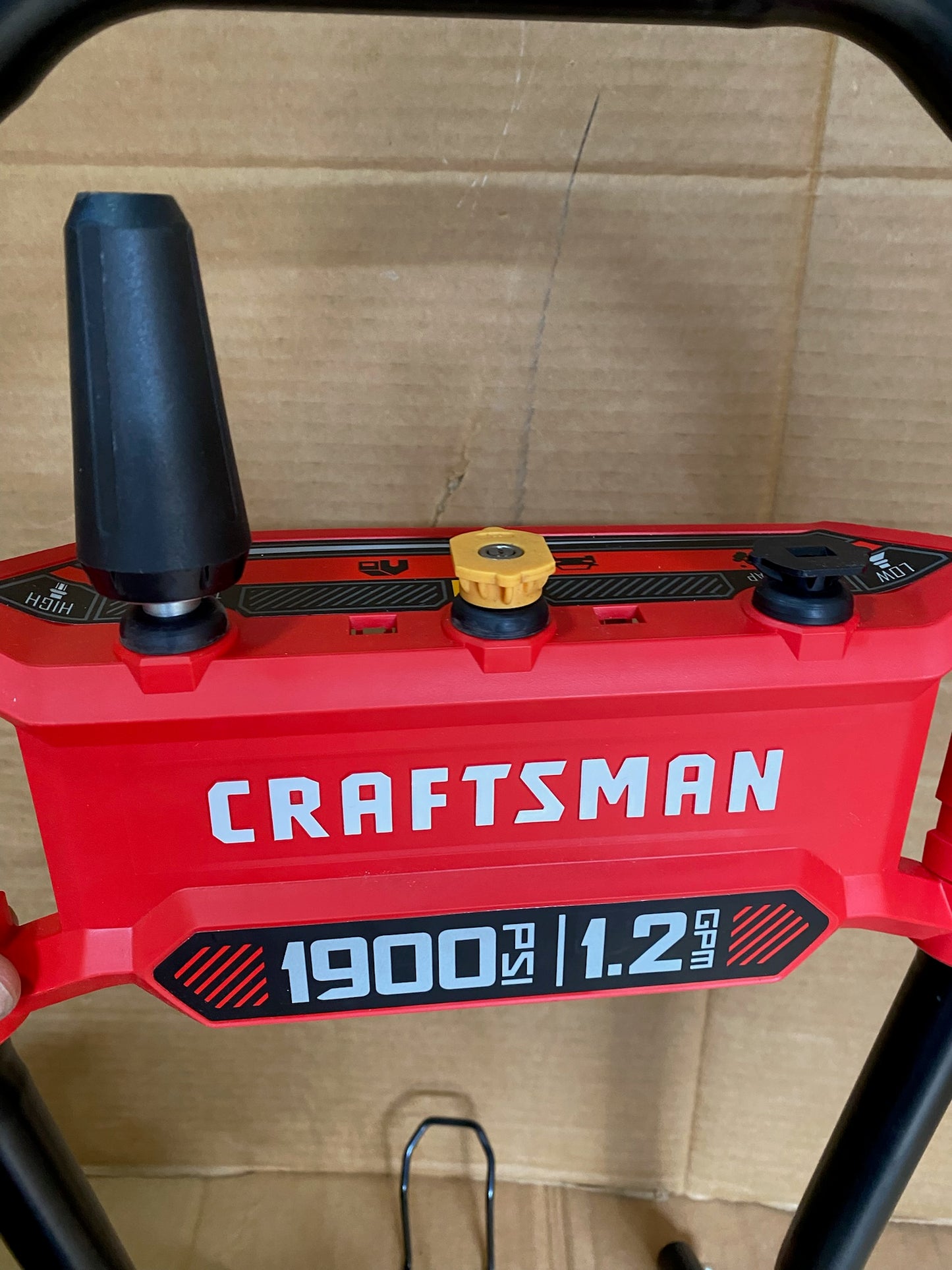 CRAFTSMAN 1900PSI Electric Cold Water Pressure Washer, 1.2-GPM
