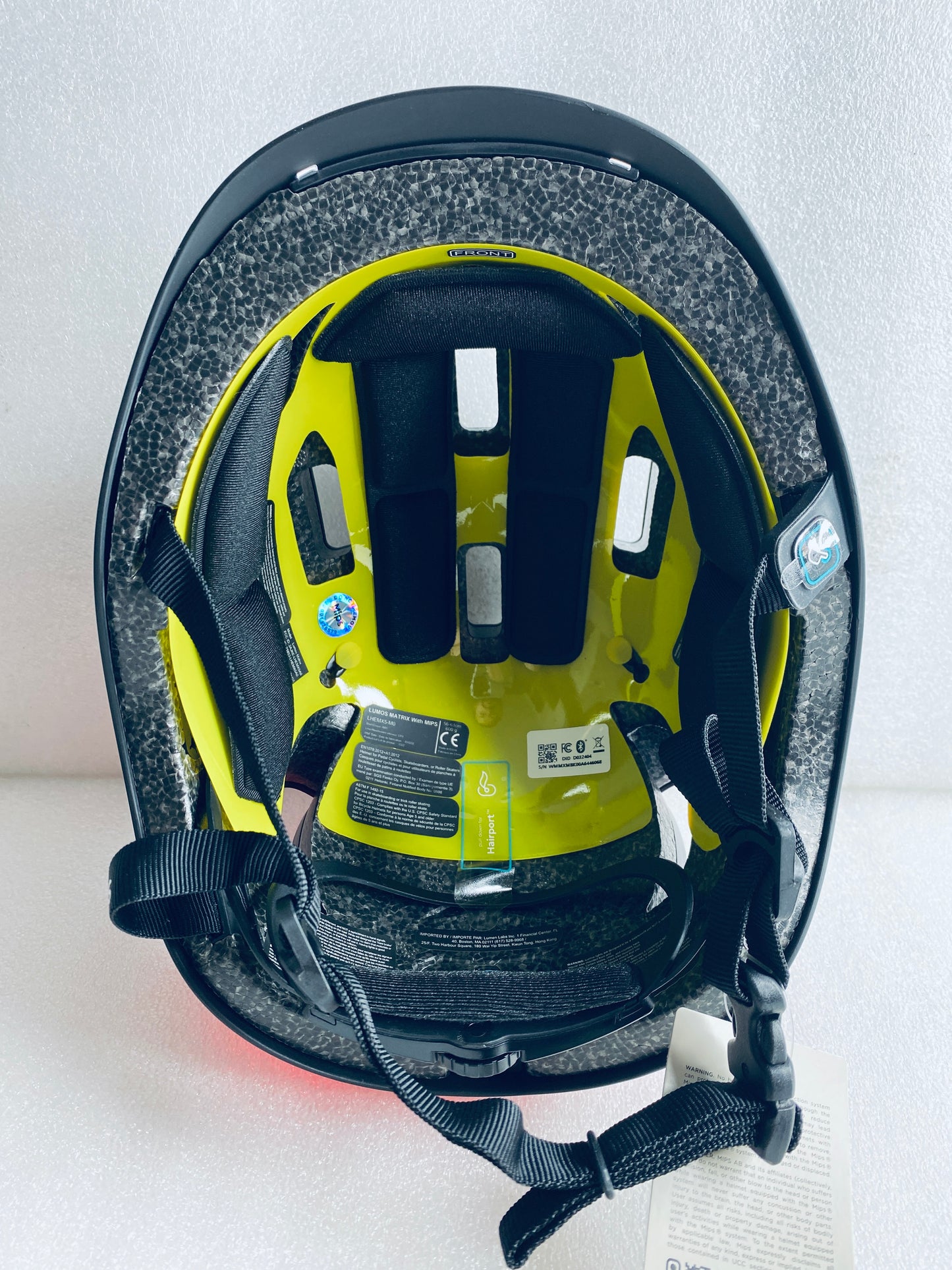 New Other Lumos Matrix Size M/L Bluetooth Charcoal Black Smart Helmet W/ Remote