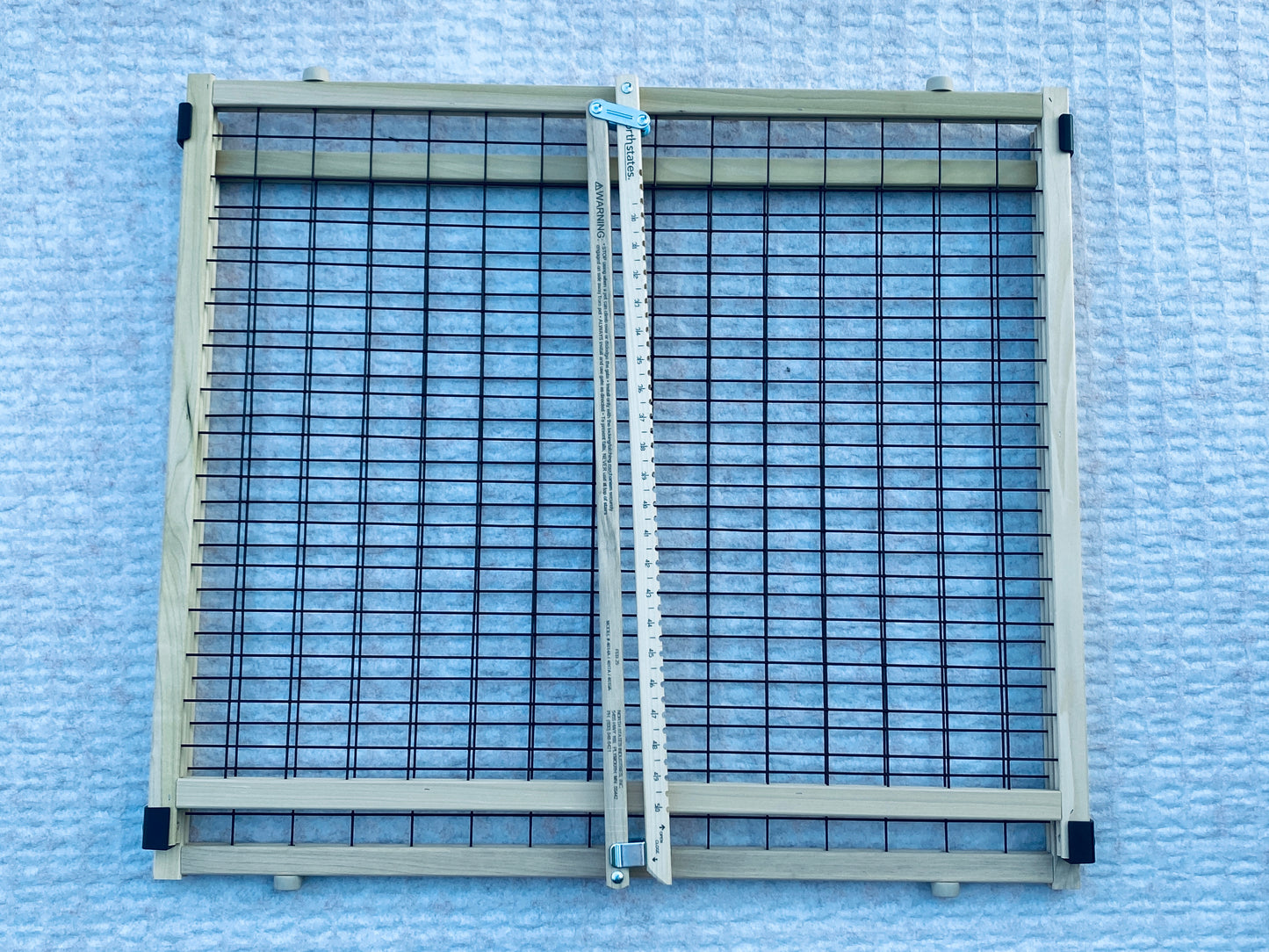 New Other MYPET 29.5"-50" Wide & 31” Tall Wire Mesh Pressure Mounted Dog Gate