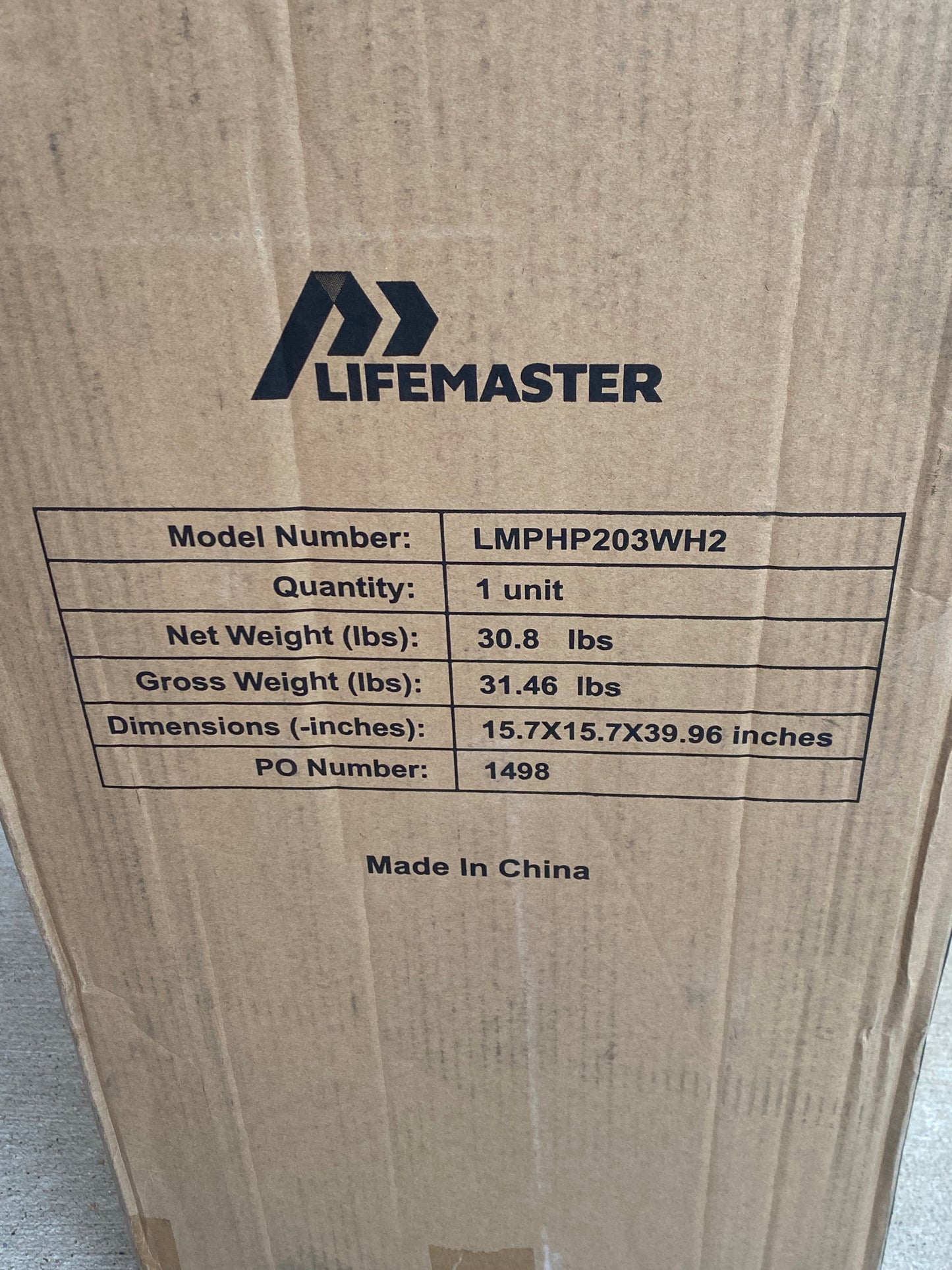 New (Set Of 2) Lifemaster 30” Heavy-Duty Indoor/Outdoor Large Planters, White