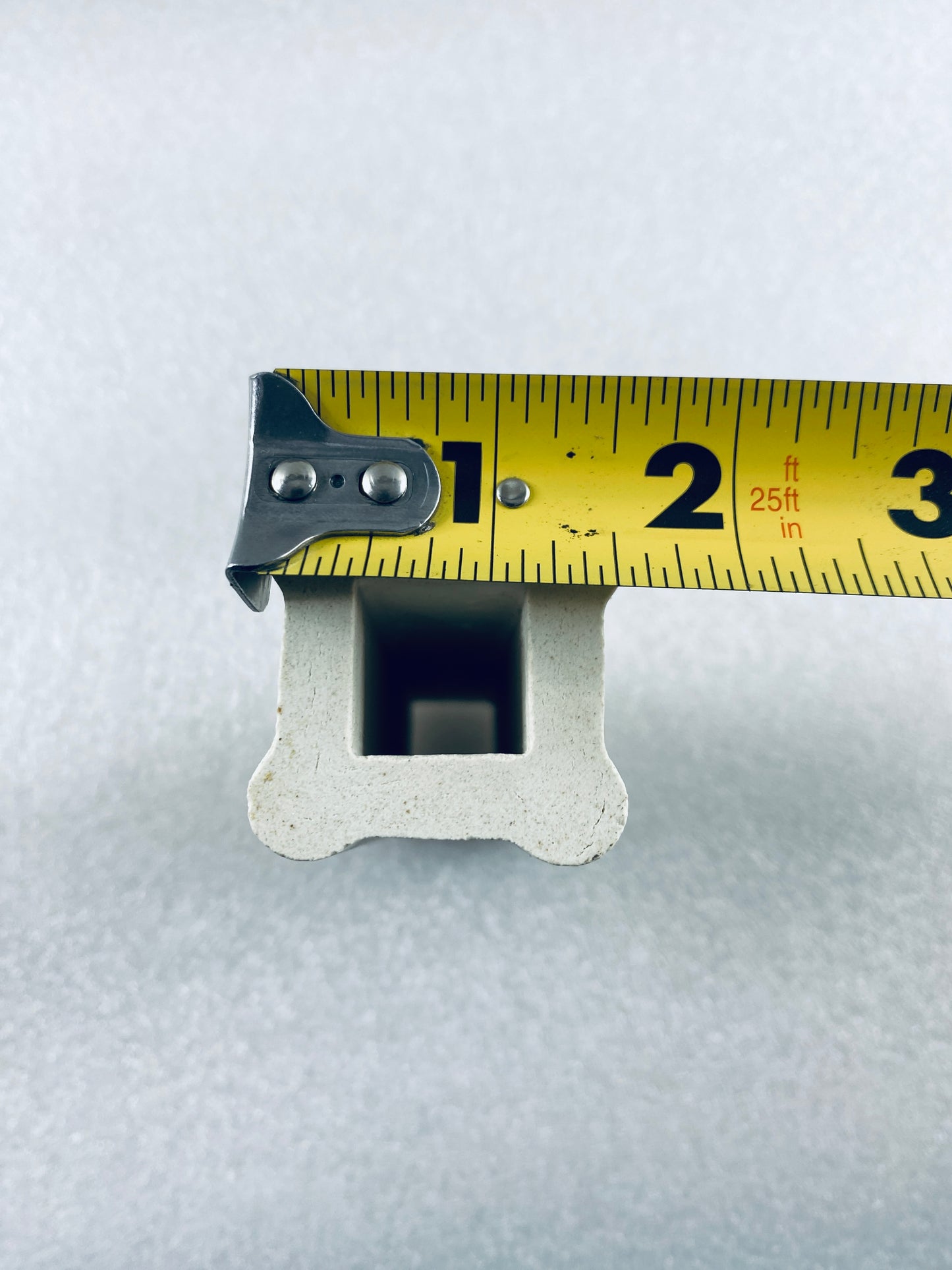 Lot Of 4 - Kiln Approx. 5" Tall x 1.5" Wide Squared End Posts