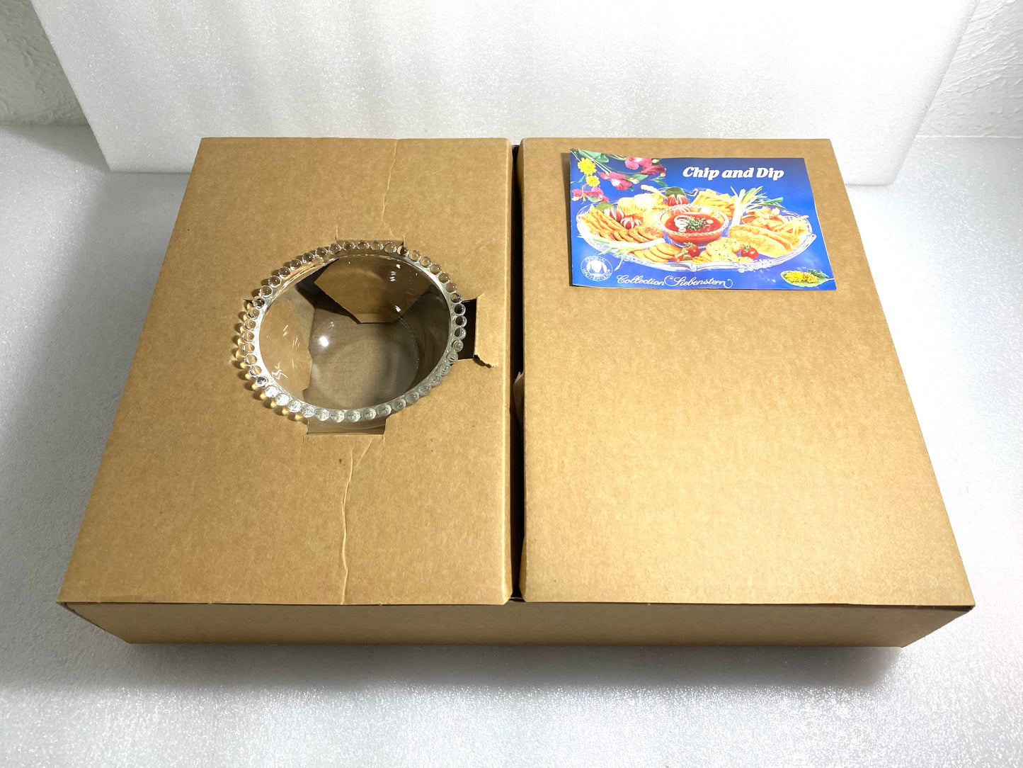 new Other - Mikasa Gilded Rose 16 1/2'' Chip & Dip Platter Serving Tray