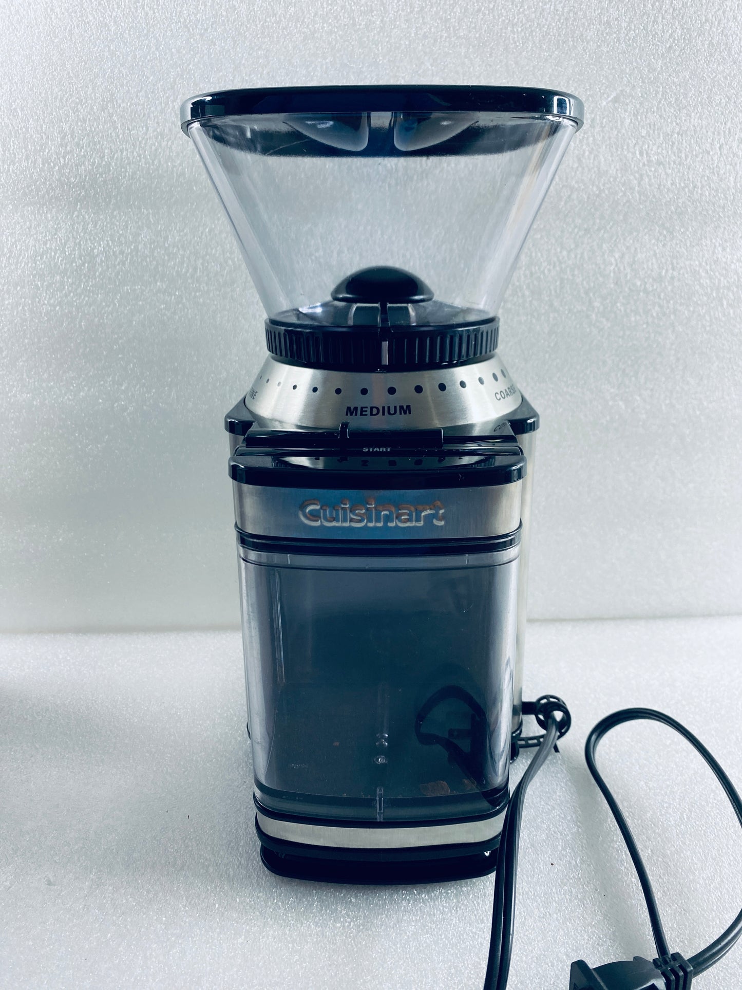 Cuisinart Electric One Touch Automatic Burr Coffee 18 Grind Selector Grinder