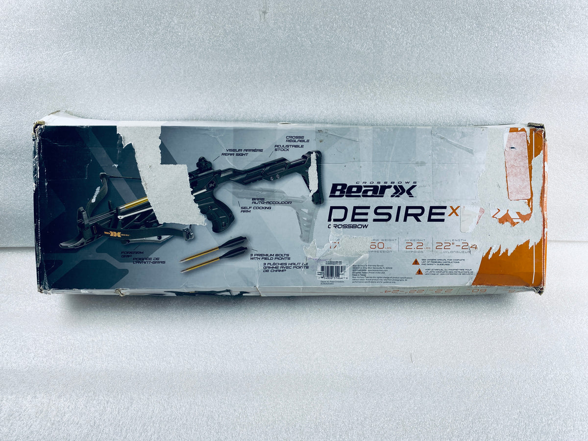 New Other Bear X Desire XL Pistol Hunting Self-Cocking Crossbow With 3 Bolts