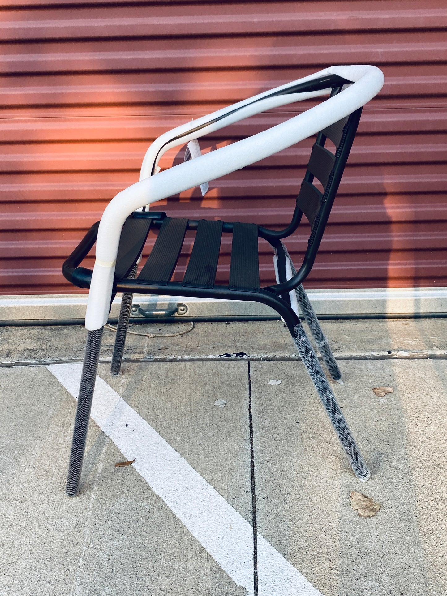 Set Of 4-New Other Flash Furniture Lila Bronze Metal Restaurant Stackable Chairs