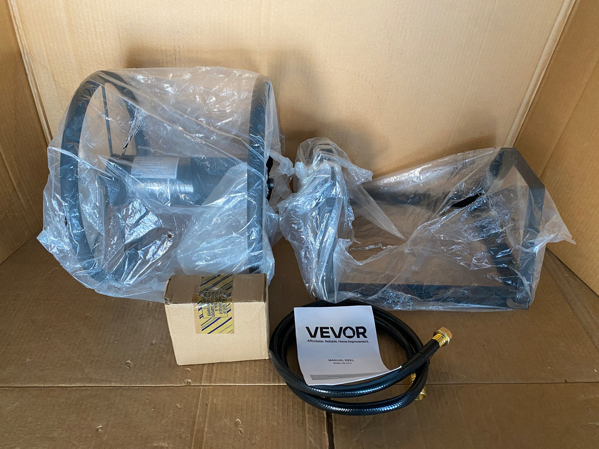 New Other VEVOR Wall Mounted Hose Reel Winder, Holds 200 ft 5/8-inch Water Hose