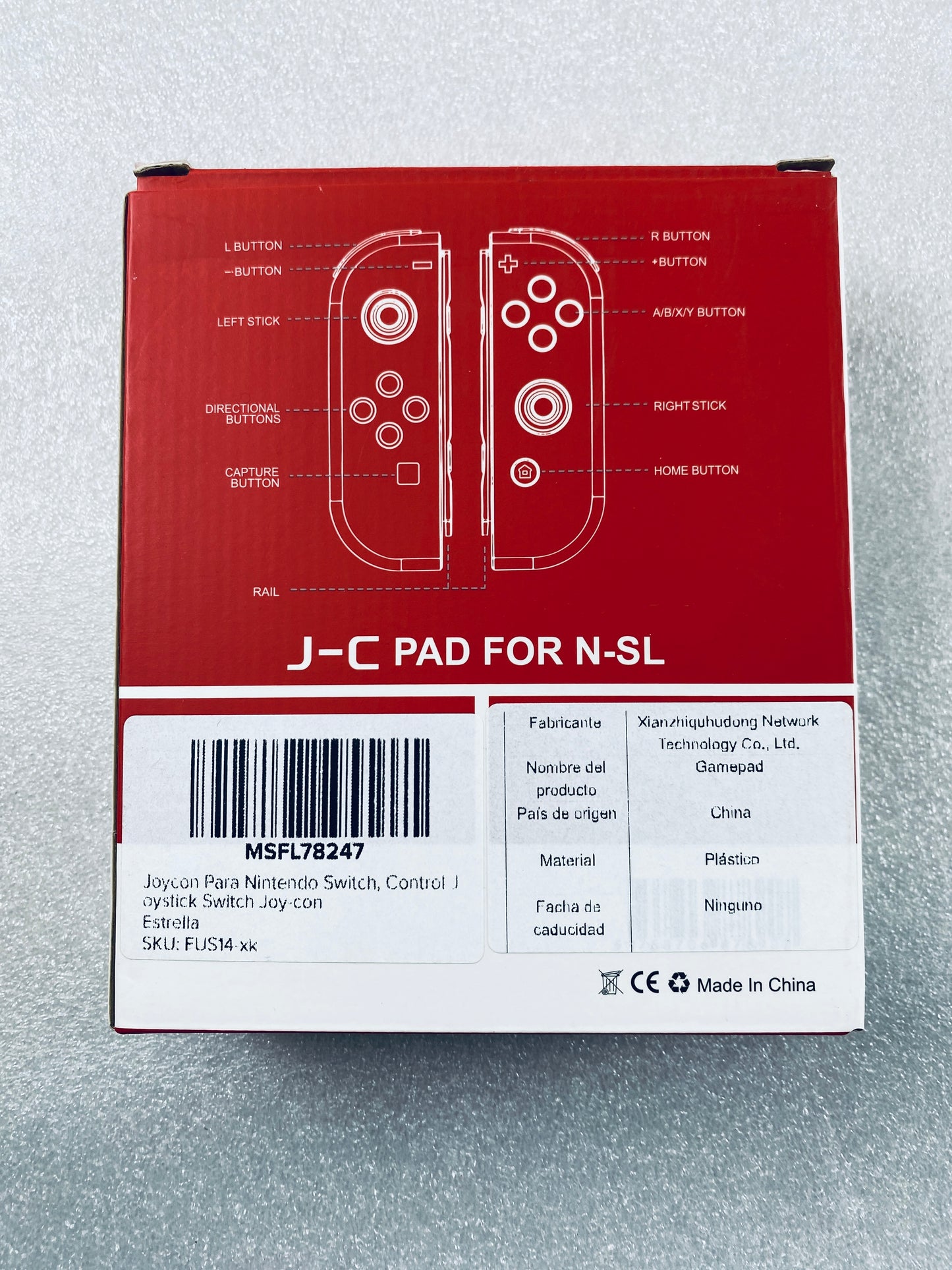 New Other Wireless J-C PAD (L/R) Controllers For Nintendo Switch, Light Up Stars