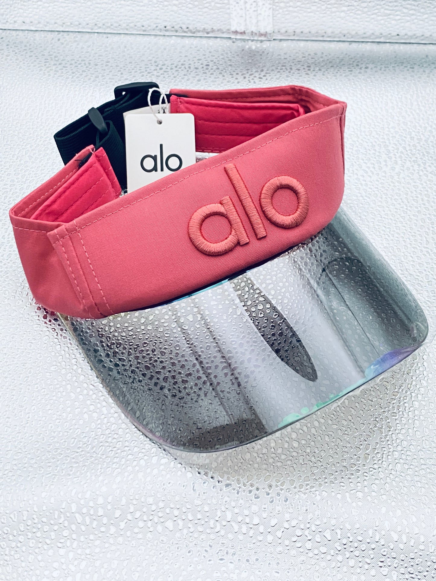 New Other Alo Yoga One Size Solar Visor, Paradise Pink