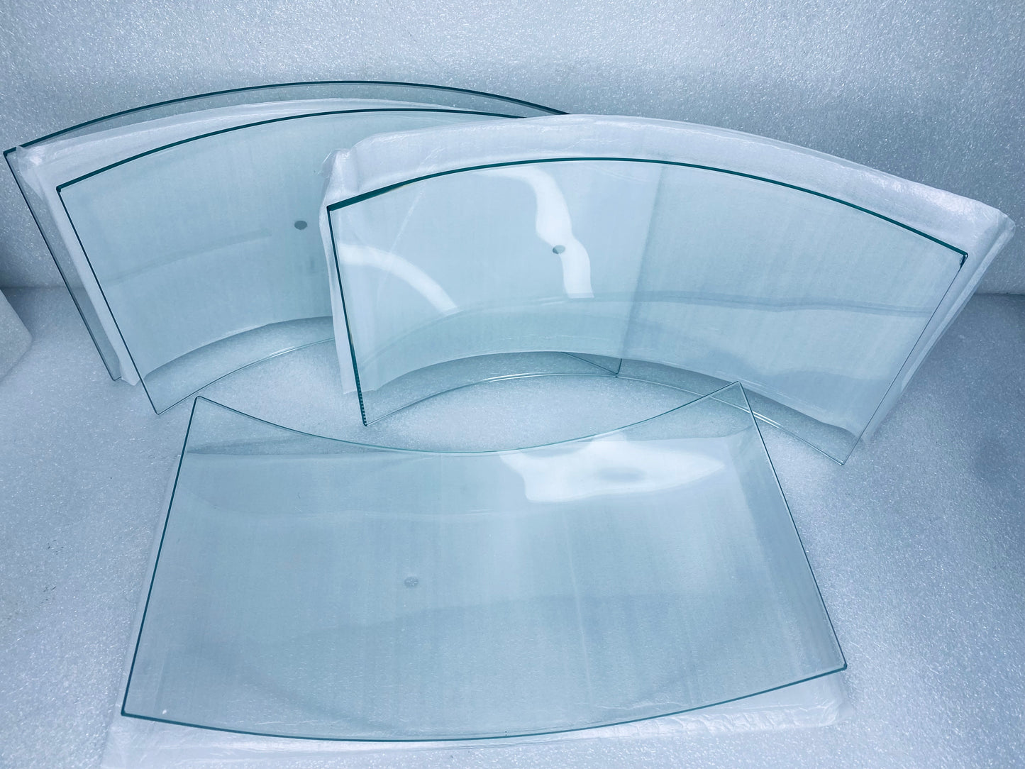 new Other - Jocoevol Fire Pit 20” x 20”Round Glass Wind Guard For Fire Pit Table
