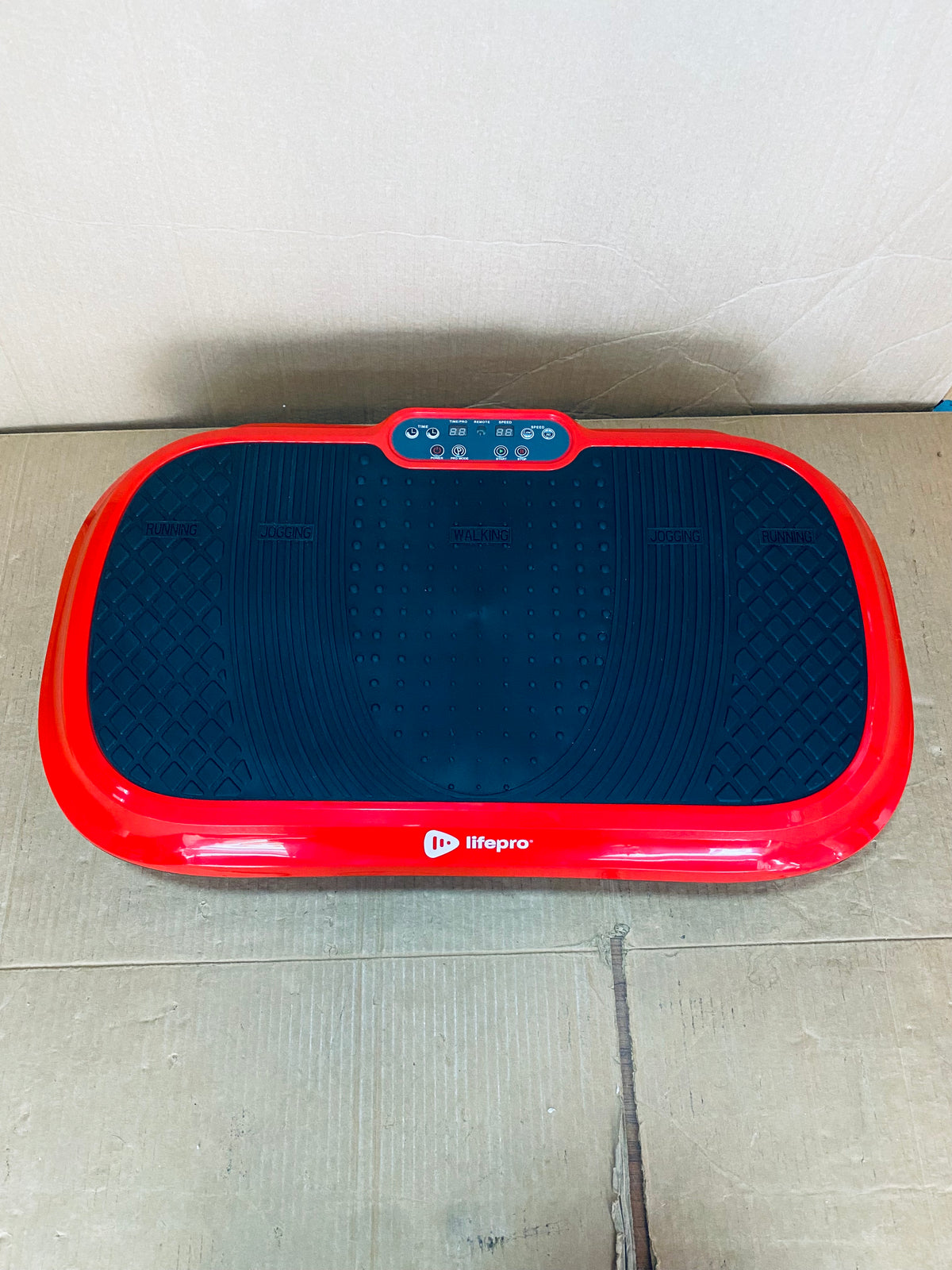 Like New Lifepro Waver Vibration Plate Exercise Machine With 99 Speeds, Red