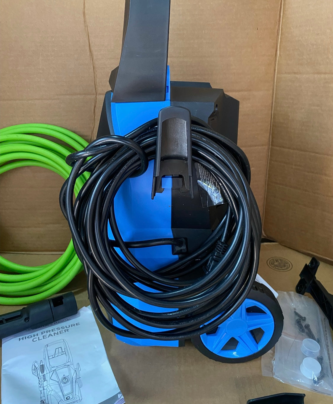 Imdot Electric Pressure Washer 5000PSI Max 4.0GPM With 4 Nozzles & Foam Cannon