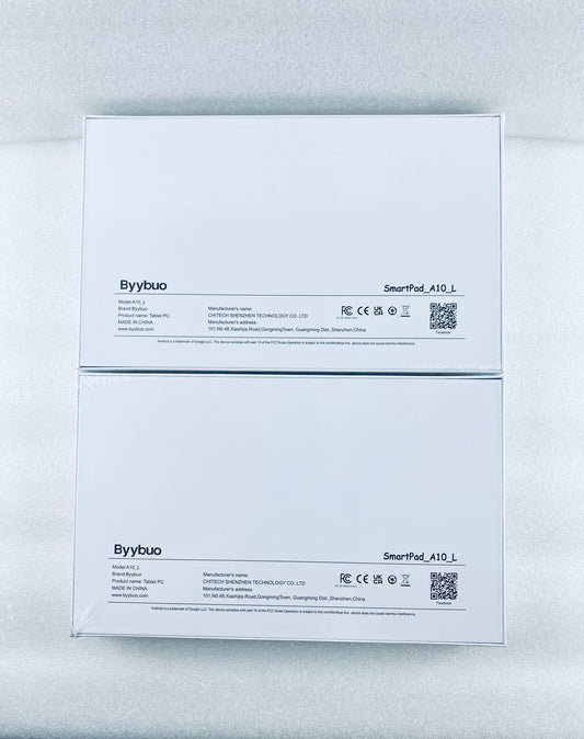 Lot Of 2-New Byybuo 10.1" 2GB 32GB Android 11 QuadCore Processor Smartpad Tablet