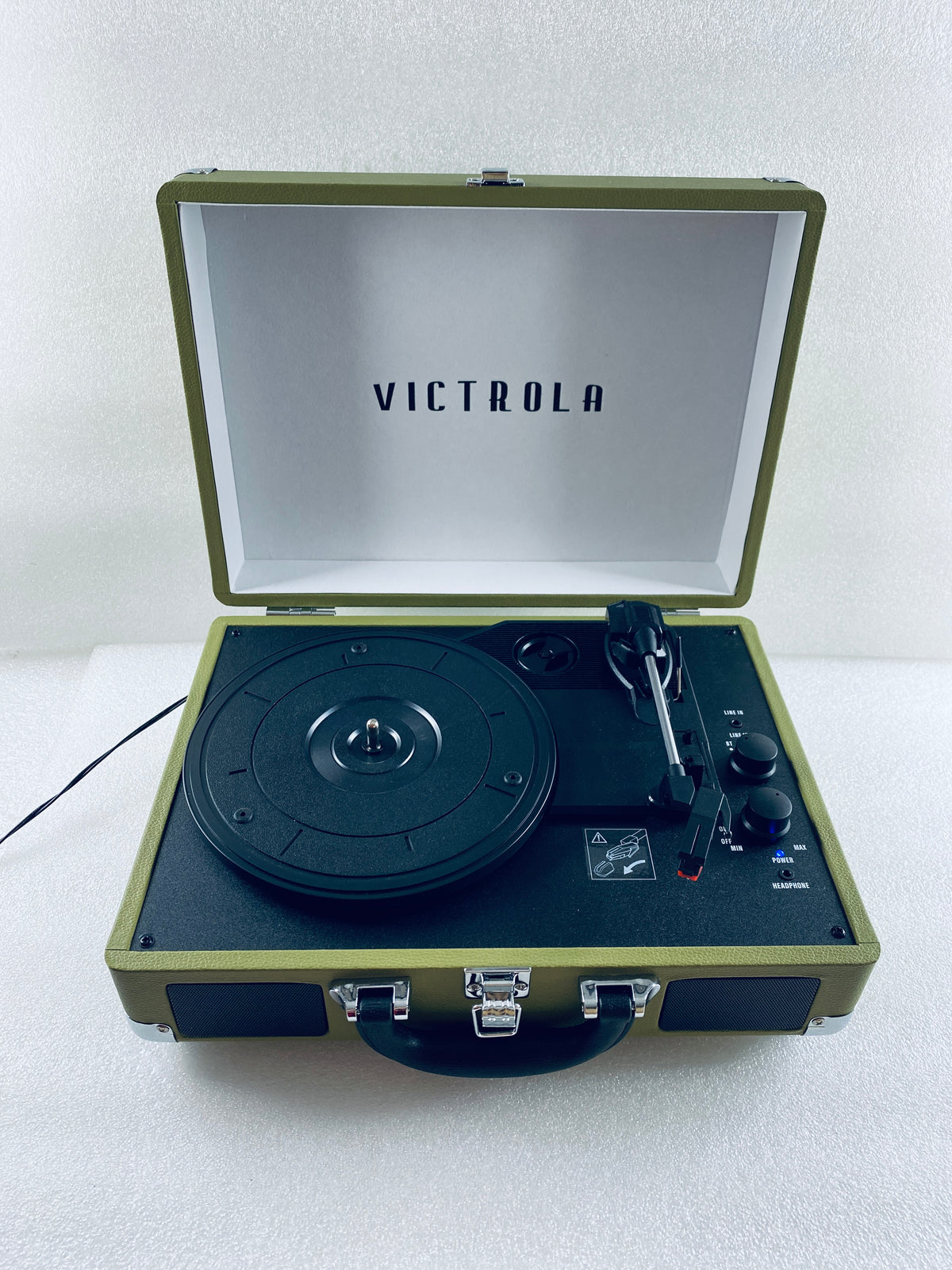 New Other Victrola Journey Bluetooth Suitcase Record Player, Green Olive