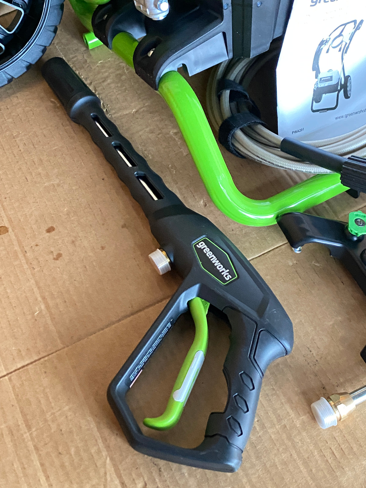 New Other Greenworks 2000 PSI (1.2 GPM Max) Rollable Electric Power Washer