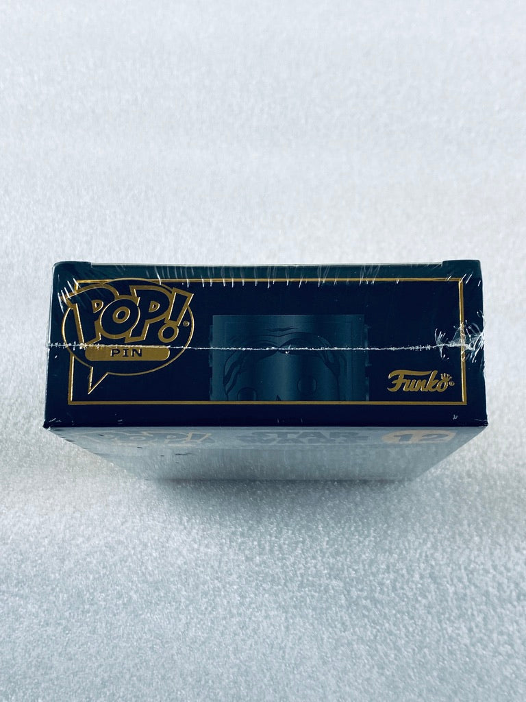 New Star Wars Funko POP! Enamel Pin #12 Han Solo Carbonite With Stand