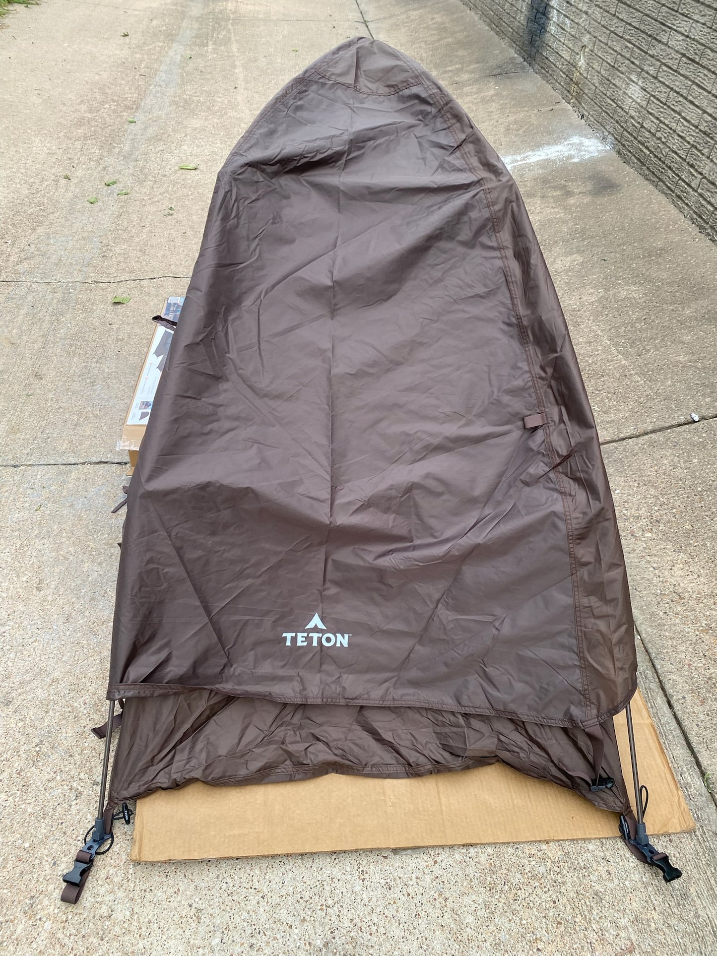 New Other Teton Sports Quick Dome Camping & Backpacking Tent W/ Clip-On Rainfly