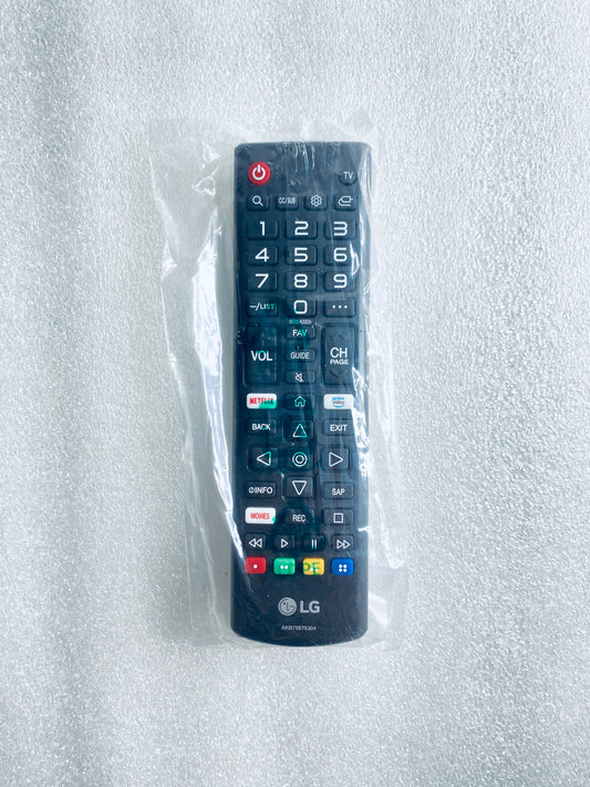 New LG AKB75675304 Black Remote Control
