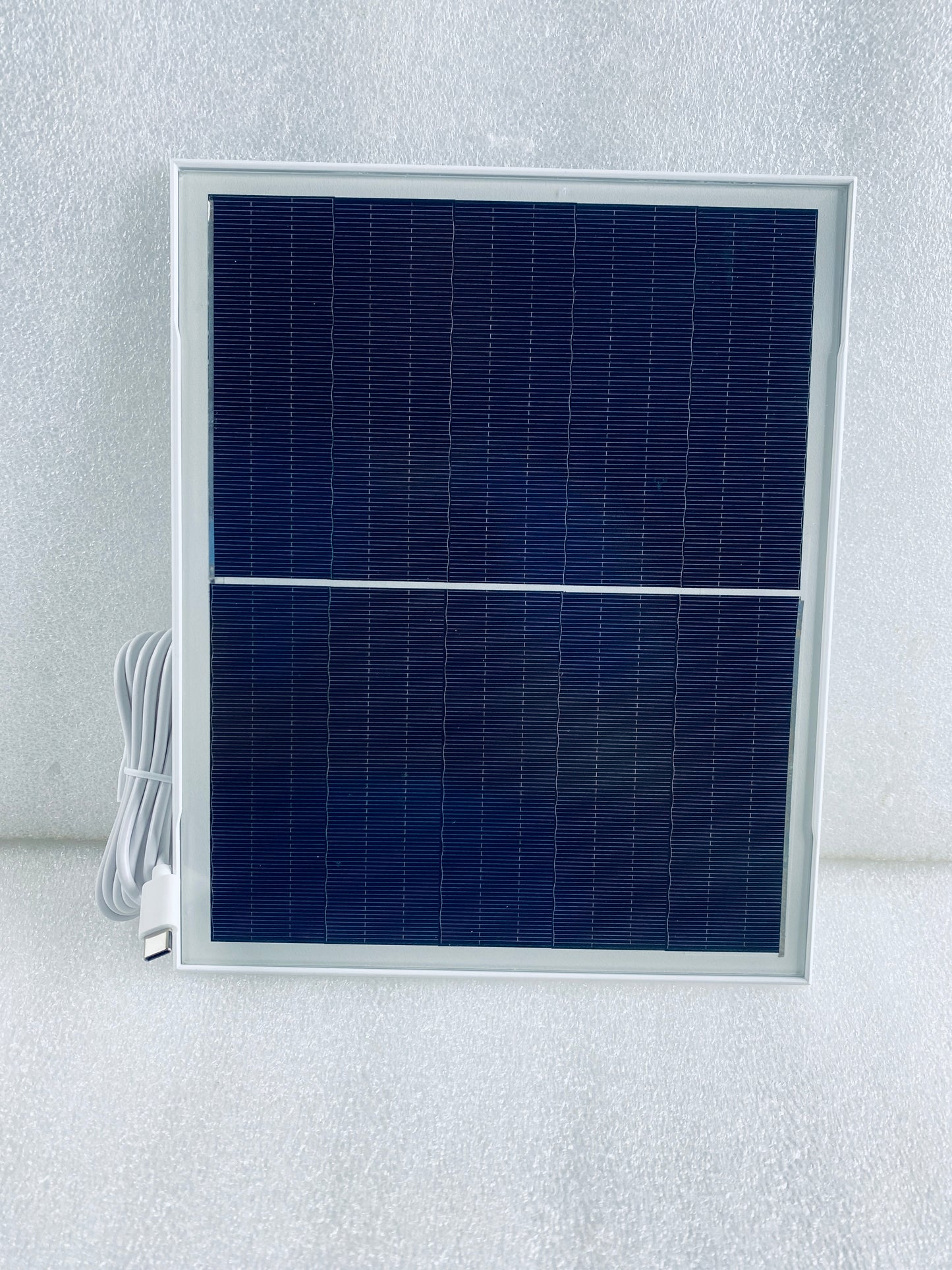 New Open Box VStarCam 1080P (3MP) IP Camera With Solar Charger, White