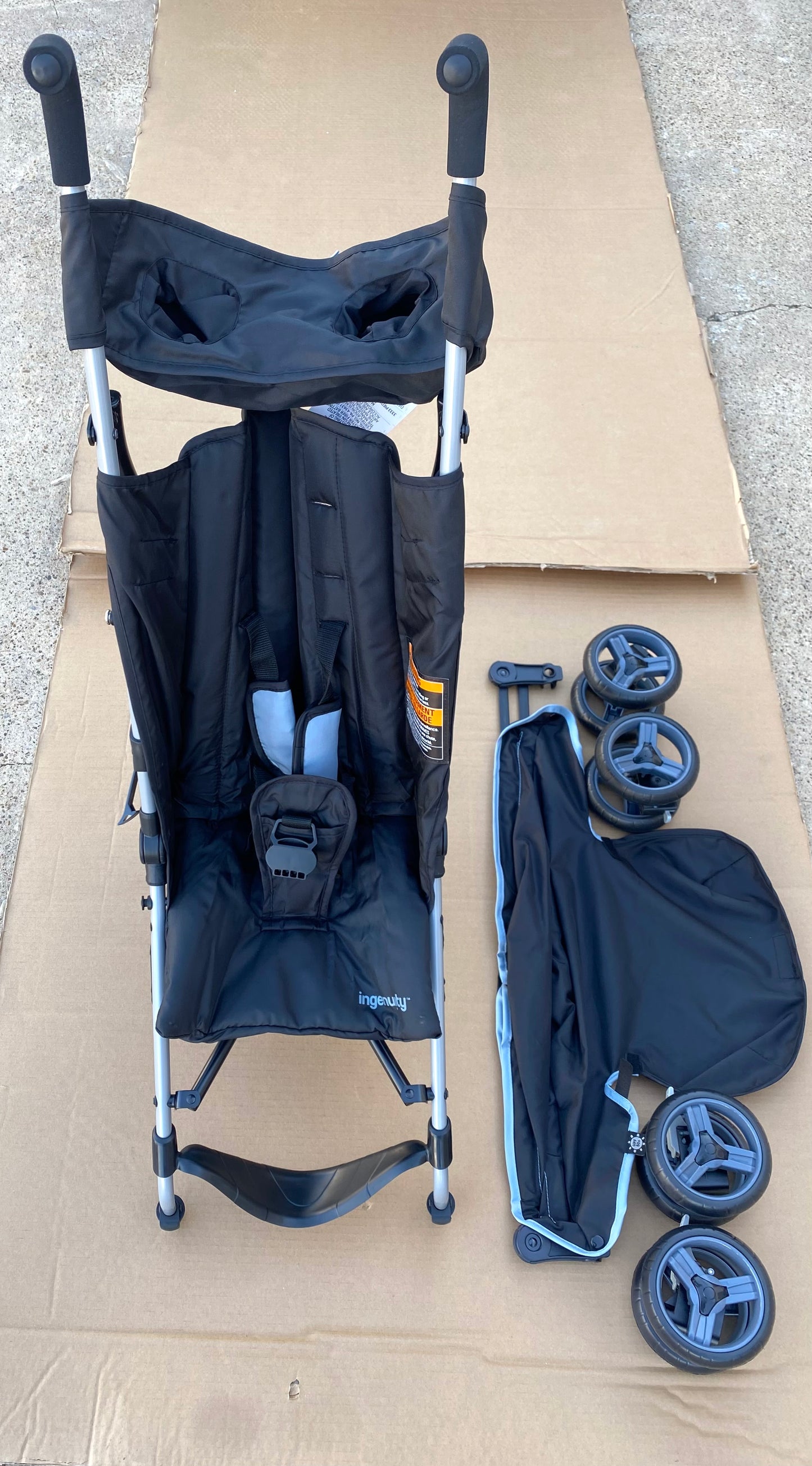 new Other - ingenuity3D mini Convenience Stroller 6M-45lbs, Slate/Black