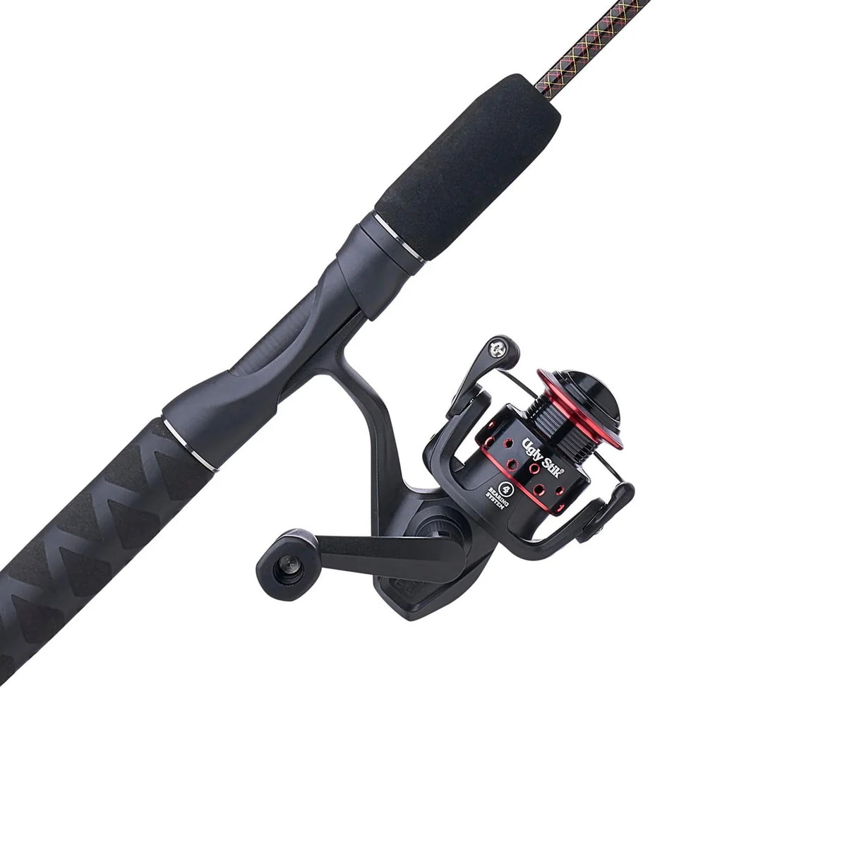 New Other Ugly Stik GX2 5' Light Spinning Combo, Black/Red