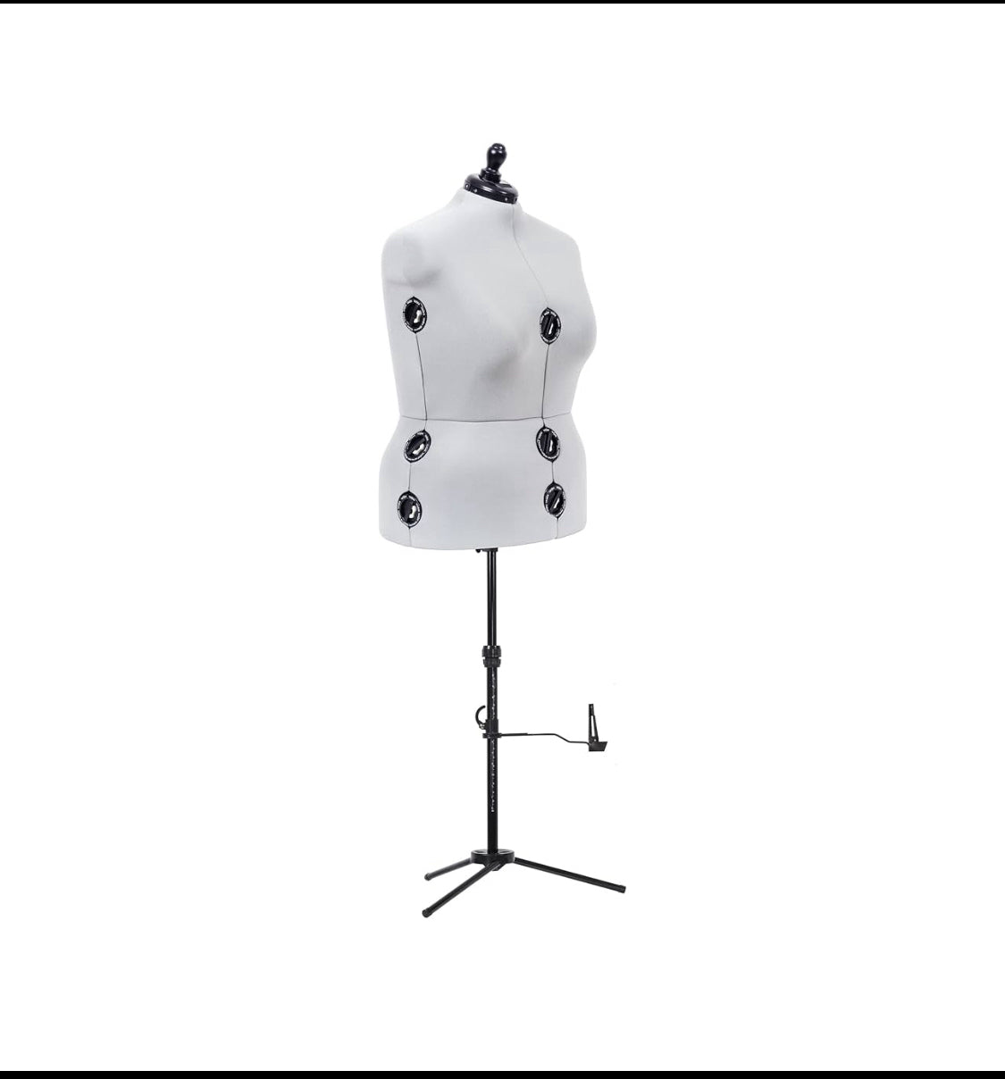 Dritz Twin-Fit Full-Figure Adjustable Dress Form Female Clothing Mannequin