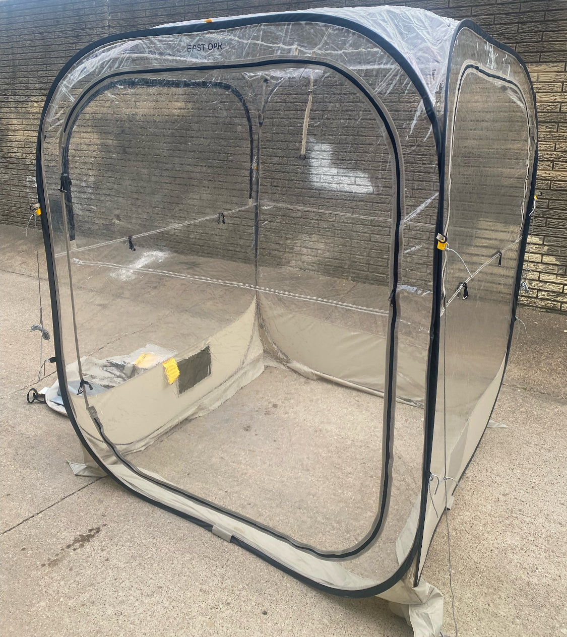 New Other East Oak 5' x 5' Pop Up Bubble All Weather Protection Tent For Events