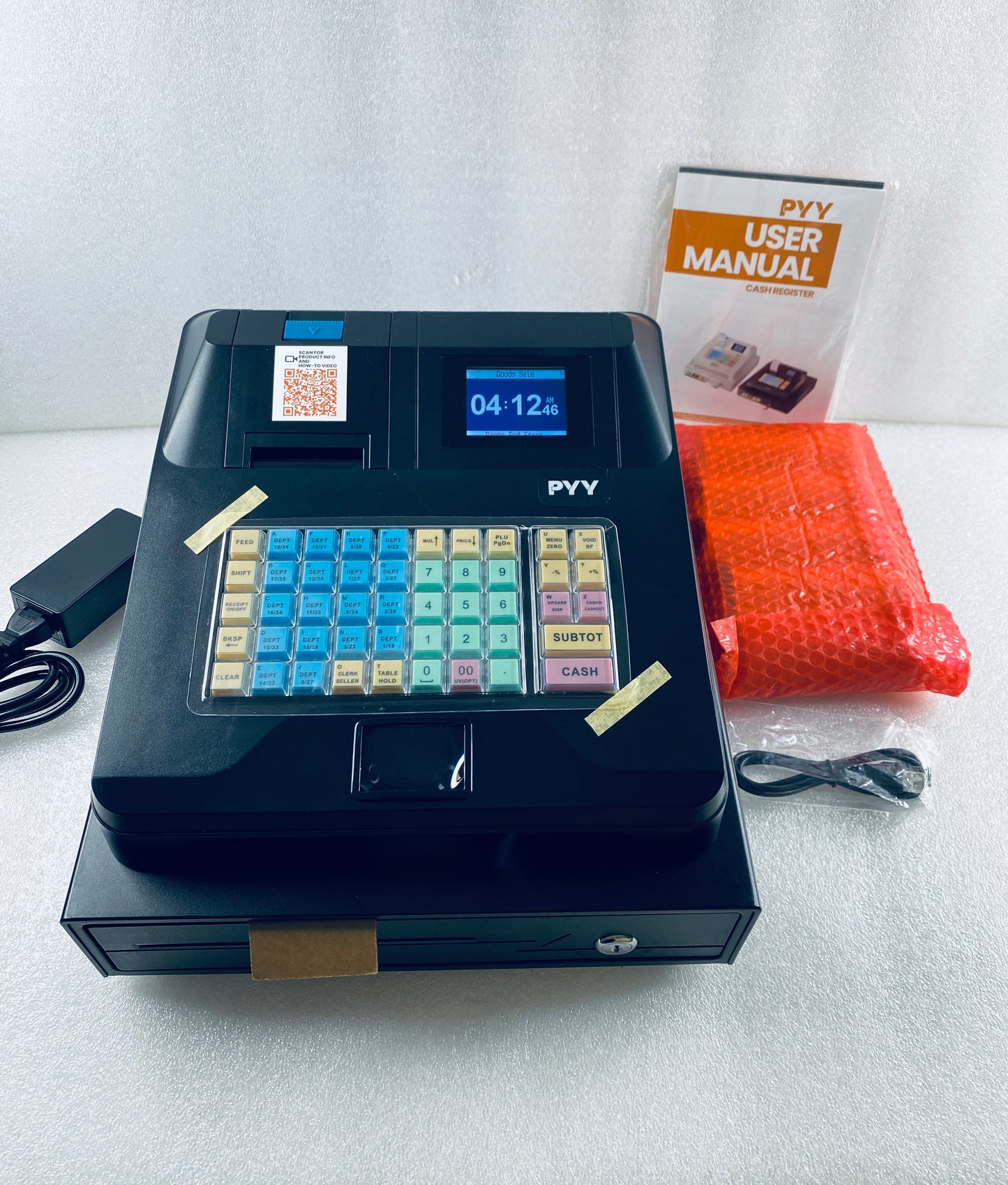 New Other PYY Electronic Commercial Keyed Cash Register For Small Businesses
