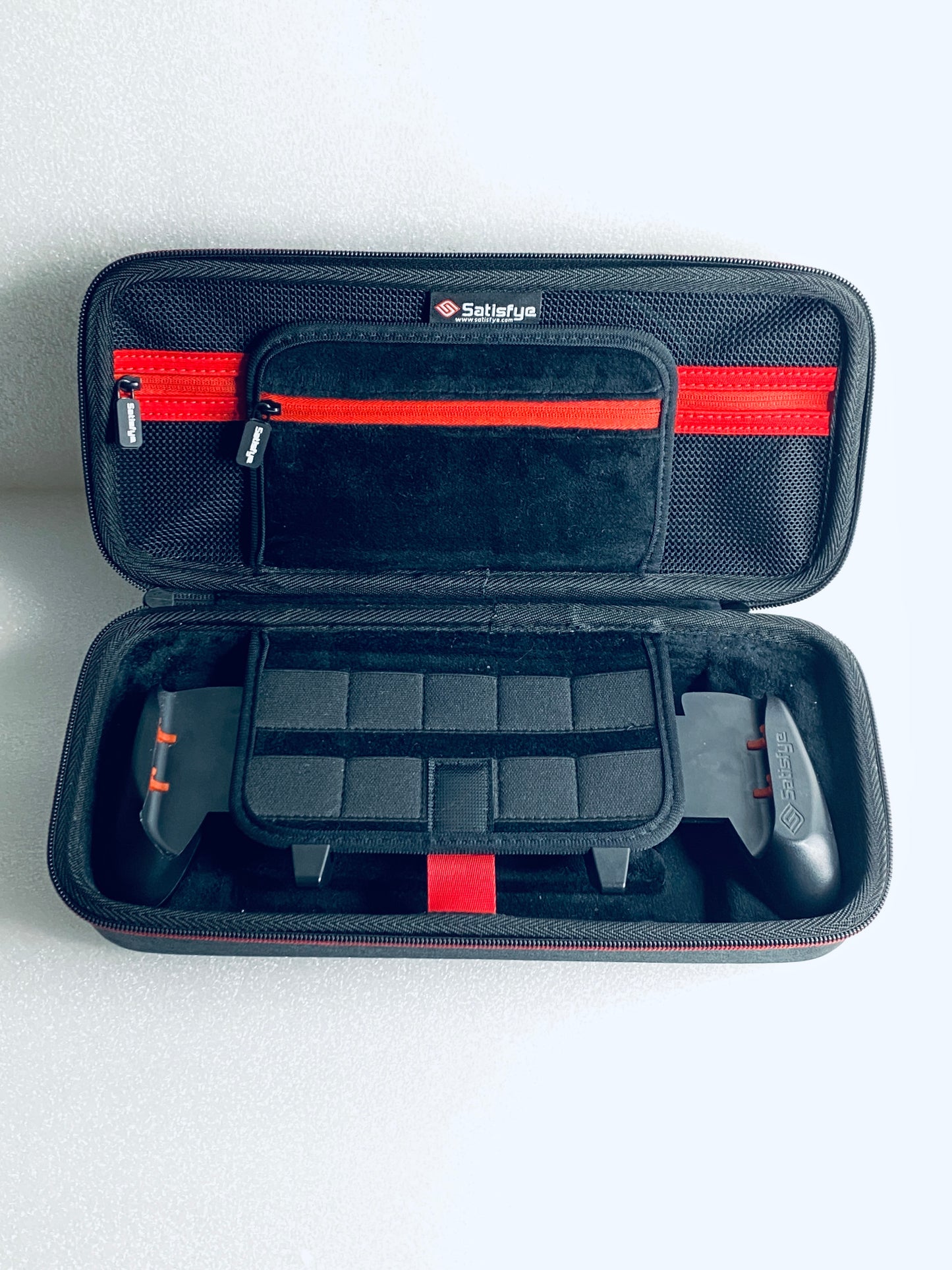 Satisfye Red/Black SwitchGrip Pro For Nintendo Switch & Nintendo Switch OLED