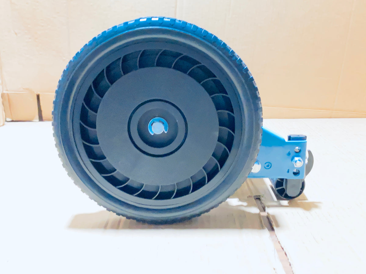 New Open Box American Lawn Mower 14-Inch 5-Blade Reel Mower With Sharpener, Blue