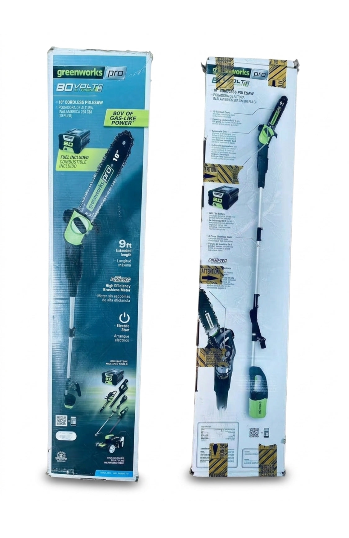 New Other Greenworks 80V 10" Cordless Polesaw For Pruning & Trimming Branches