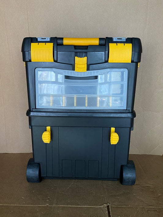 New Other Stalwart Rolling Tool Box With Foldable Comfort Handle & Removable Top