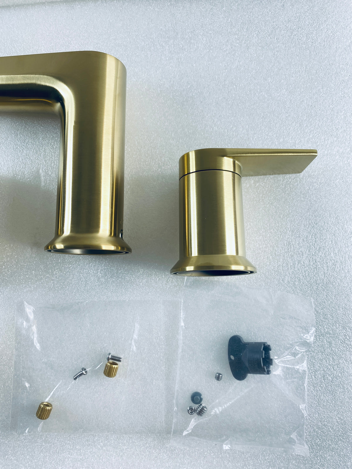 New Open Box KOHLER 10.0 GPM Hint Two-Handle Deck-Mount Bath Faucet Trim