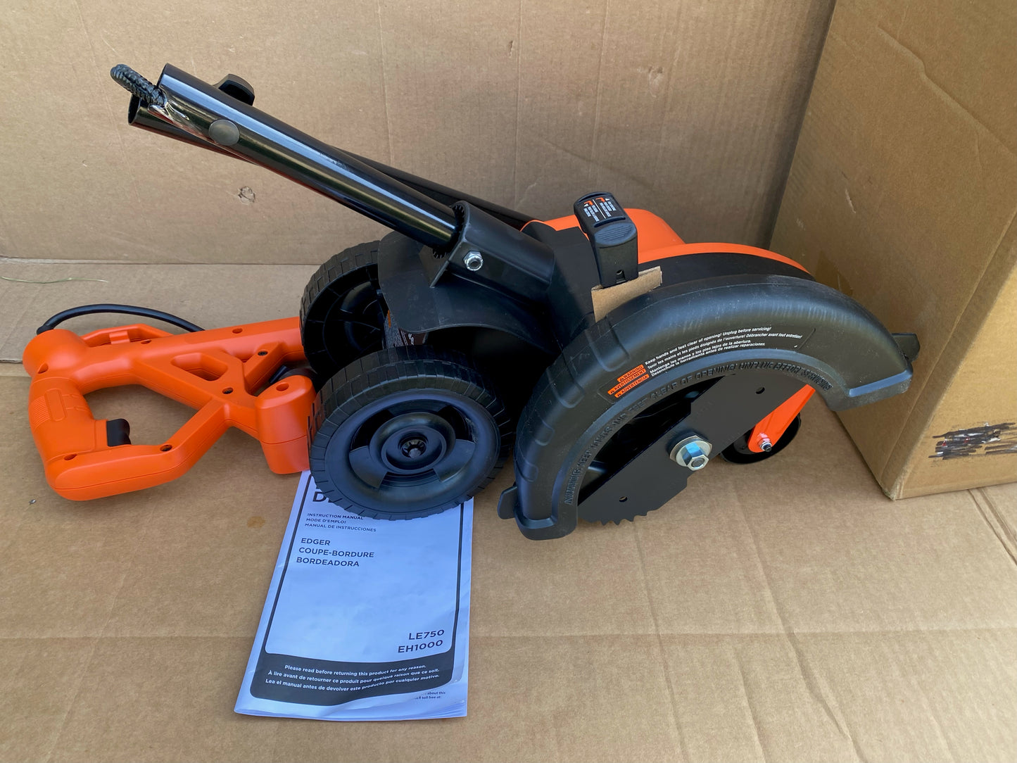 New Other BLACK+DECKER Corded Electric Lawn Edger/Trencher W/ 3 Height Settings