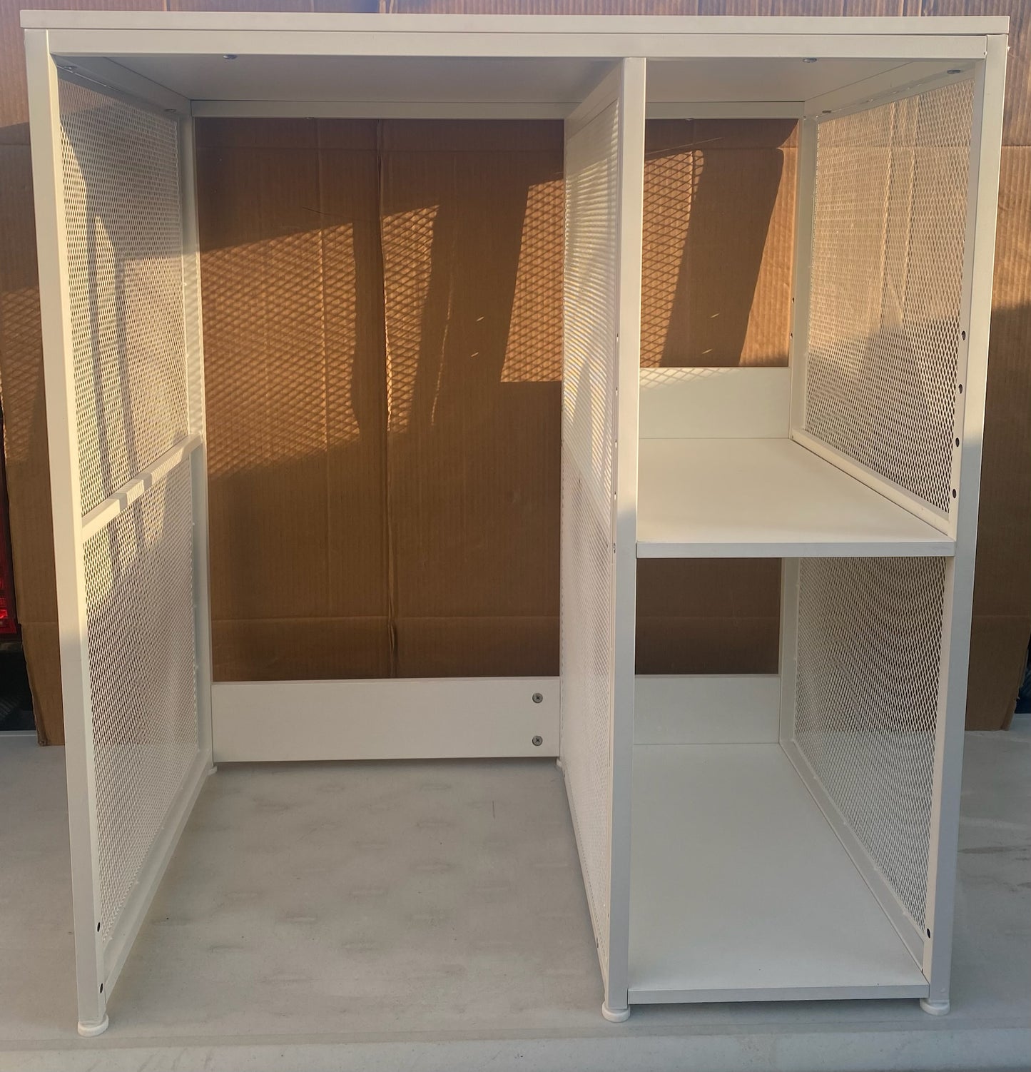 New Other KirKical 3-Tier Coffee Bar Cabinet With Mini Fridge Space, White