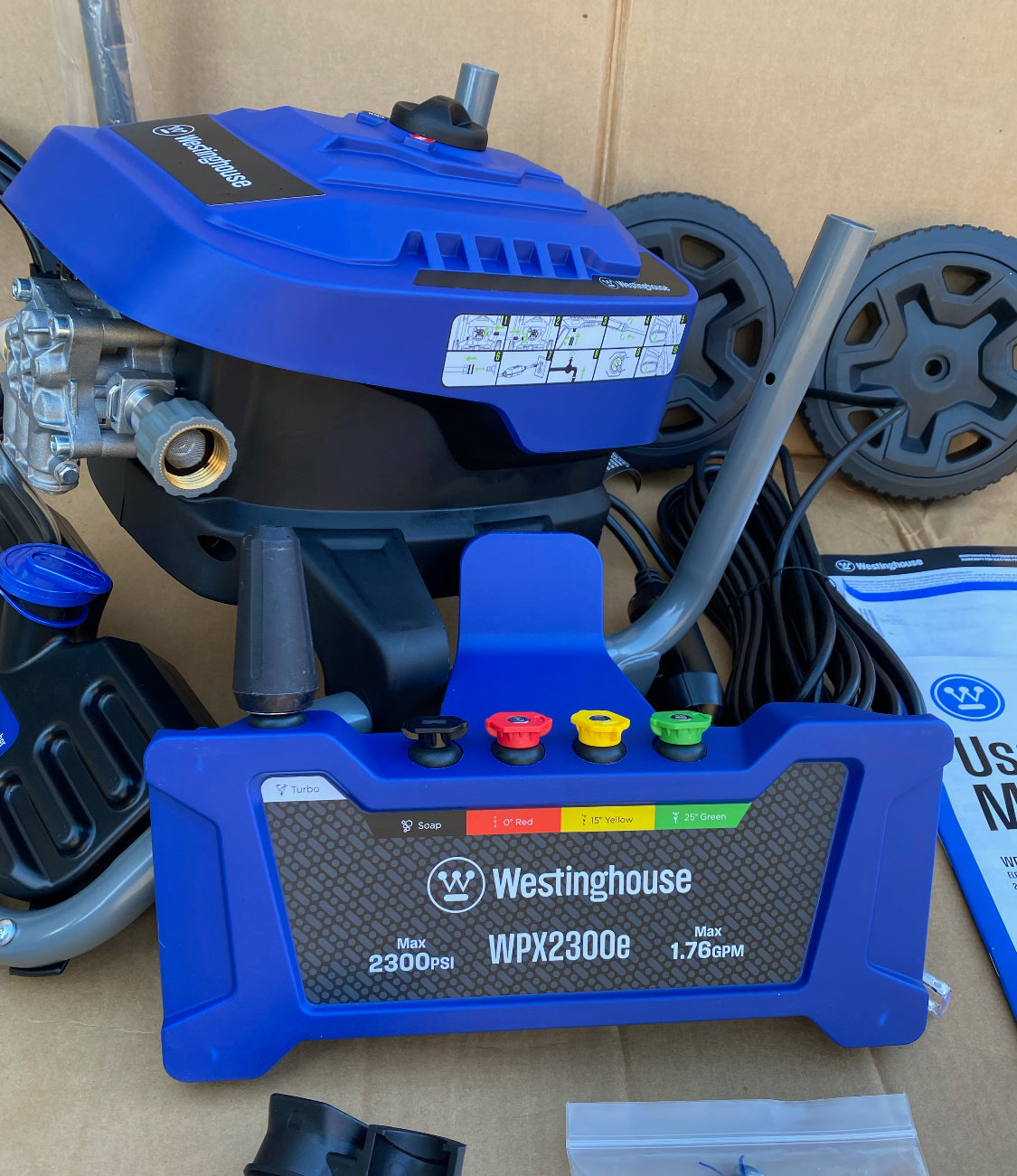 New Other Westinghouse 2300 Max PSI & 1.76 Max GPM Electric Pressure Washer