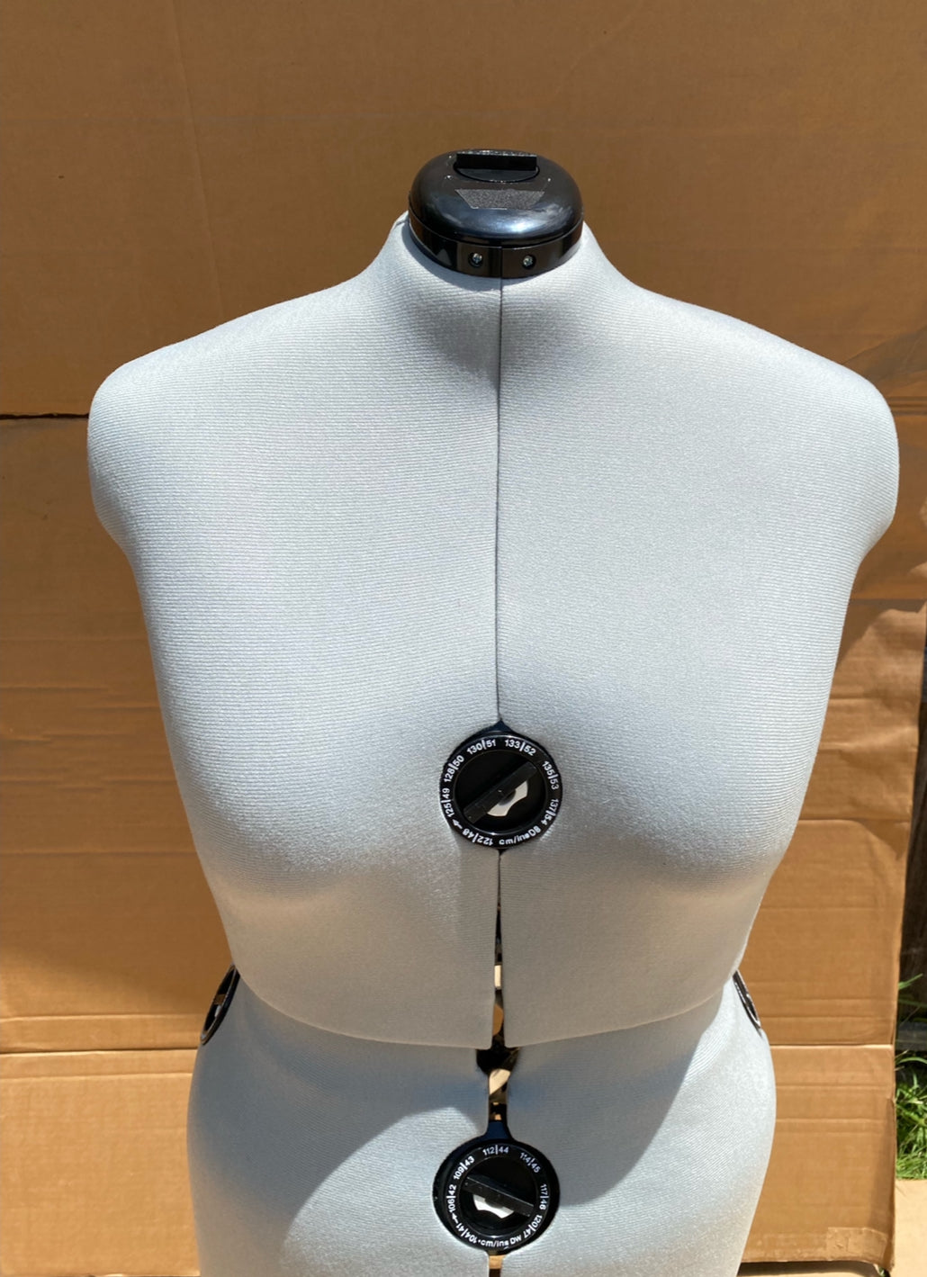 Dritz Twin-Fit Full-Figure Adjustable Dress Form Female Clothing Mannequin
