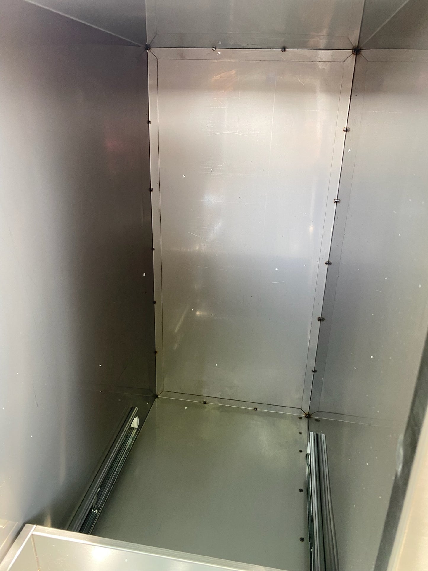 New VEVOR Pull Out Drawer Trash Bin With Sliding Rails In Stainless Steel